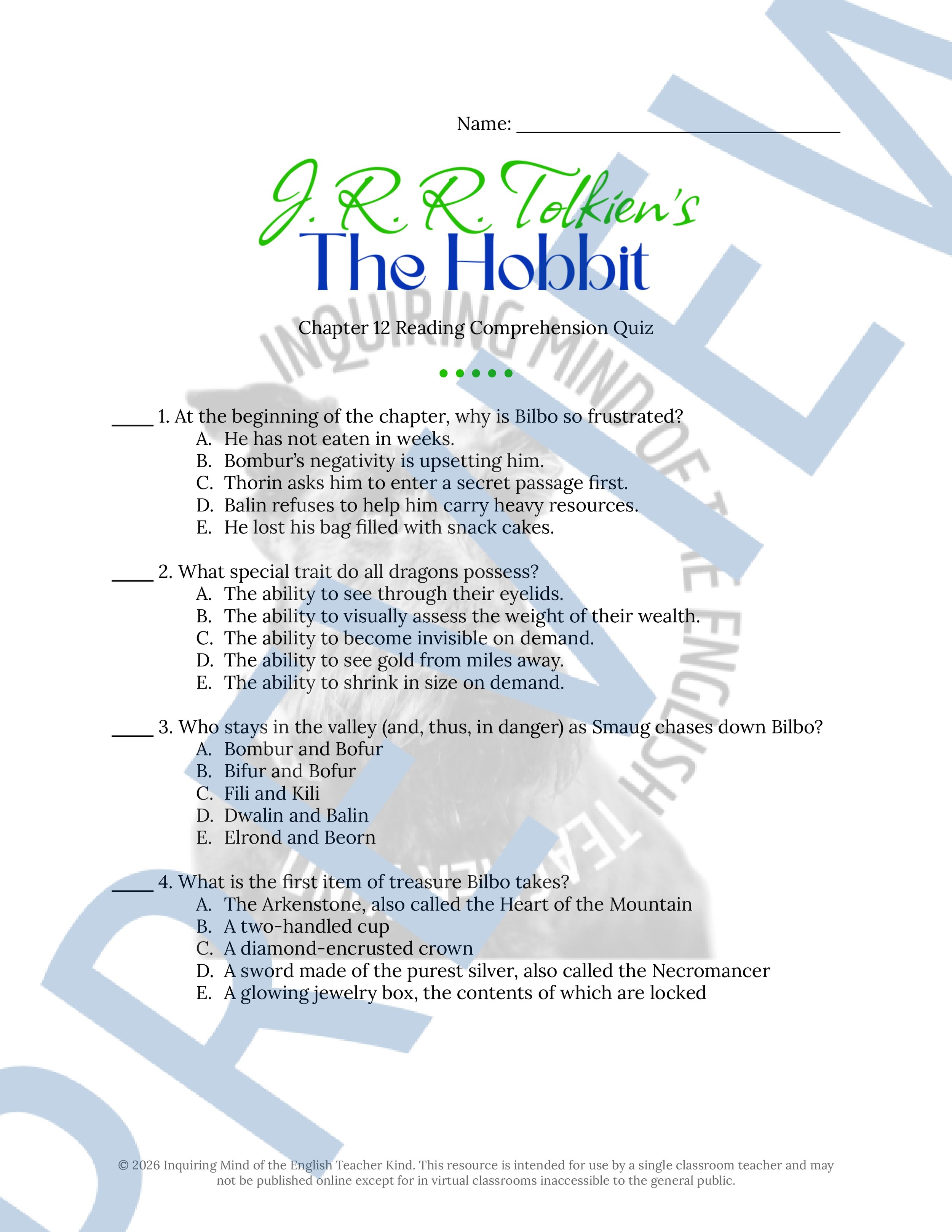 The Hobbit Chapter 12 Quiz and Answer Key (1).jpg