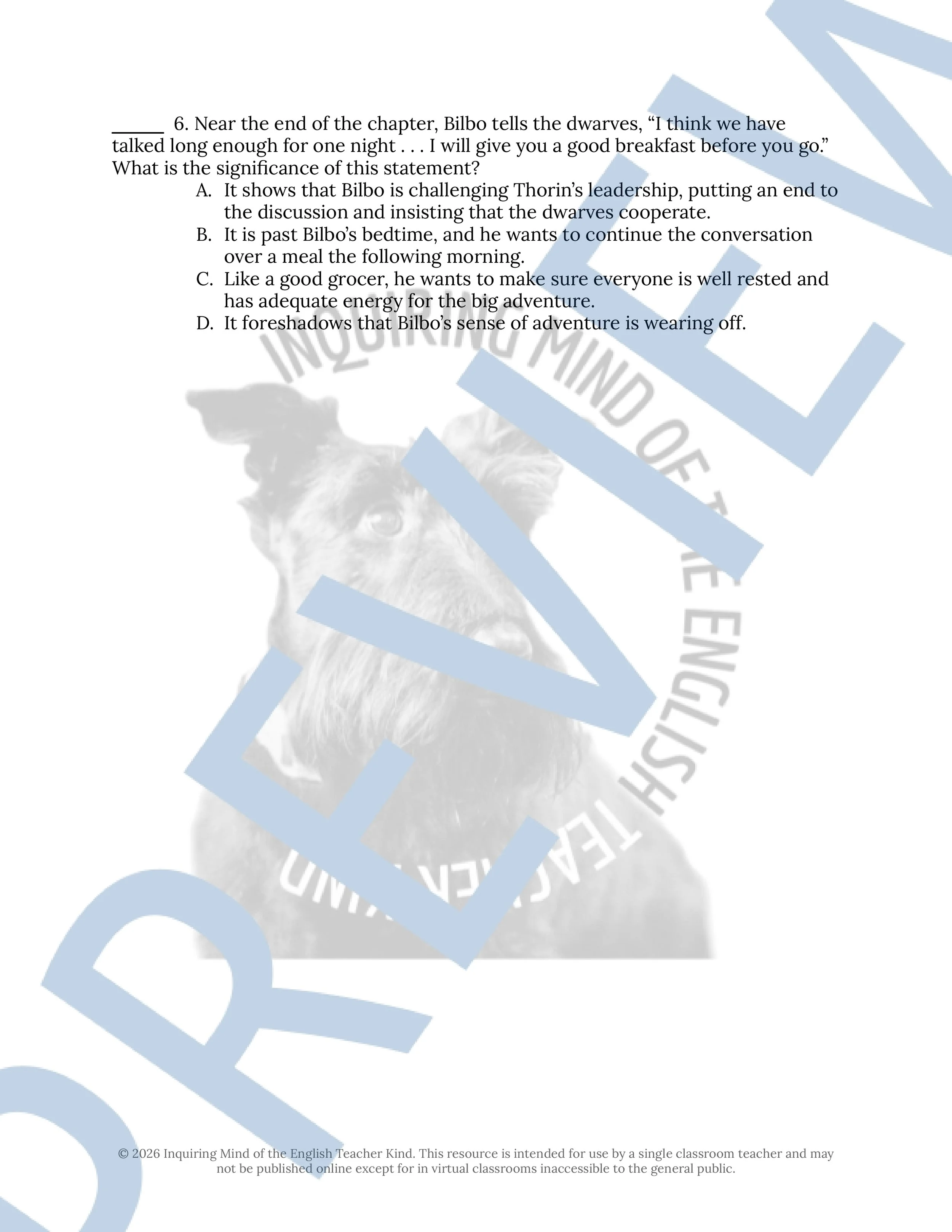 The Hobbit Chapter 1 Close Reading Analysis Worksheet (3).jpg