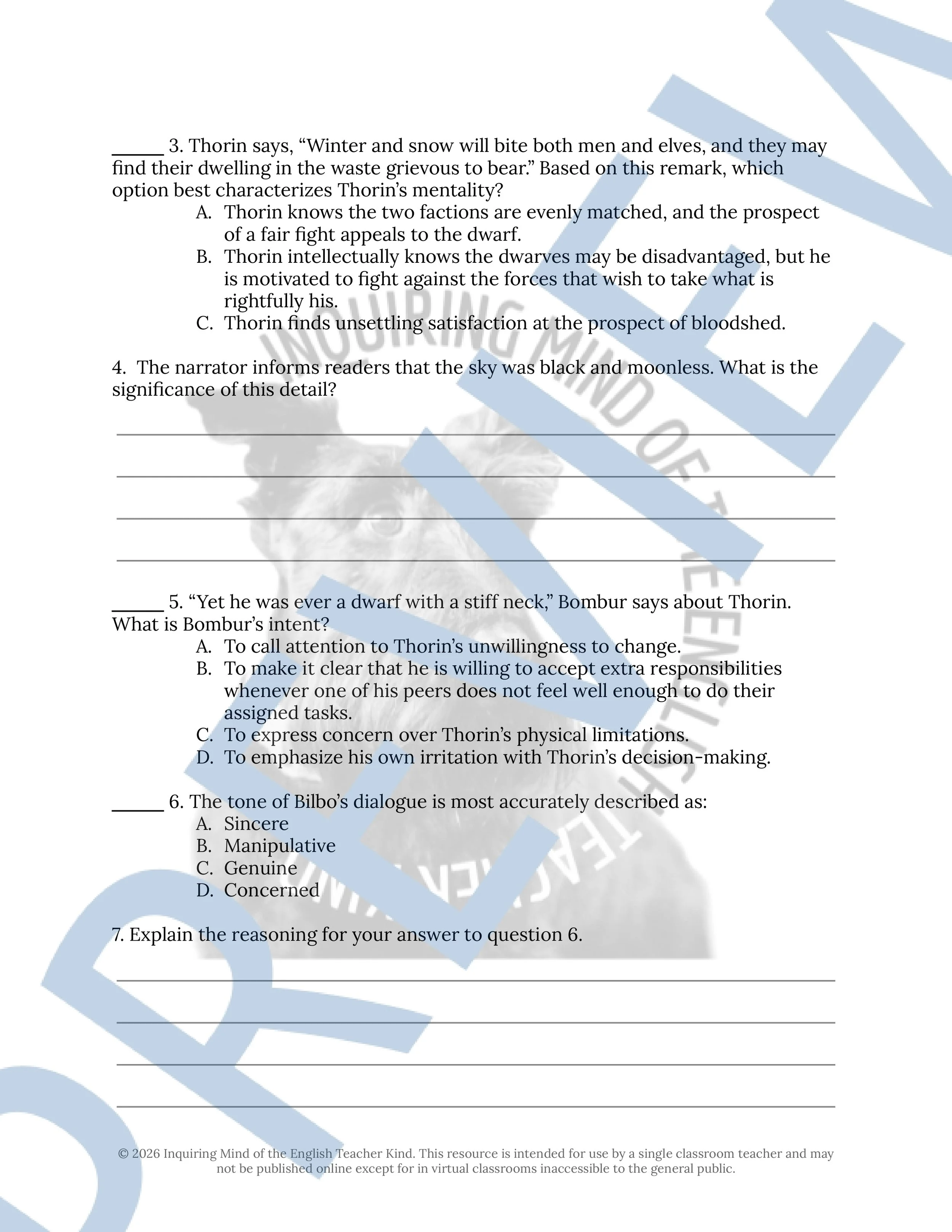 The Hobbit Chapter 16 Close Reading Analysis Worksheet (2).jpg