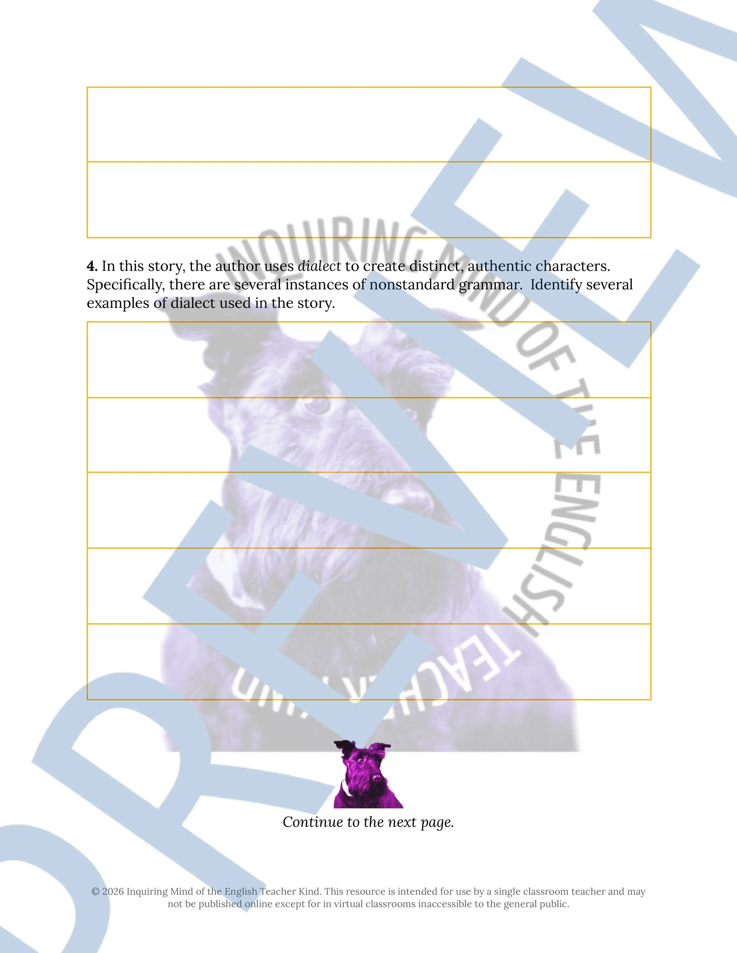 Thank You, Ma'am by Langston Hughes Literary Elements Worksheet (3).jpg