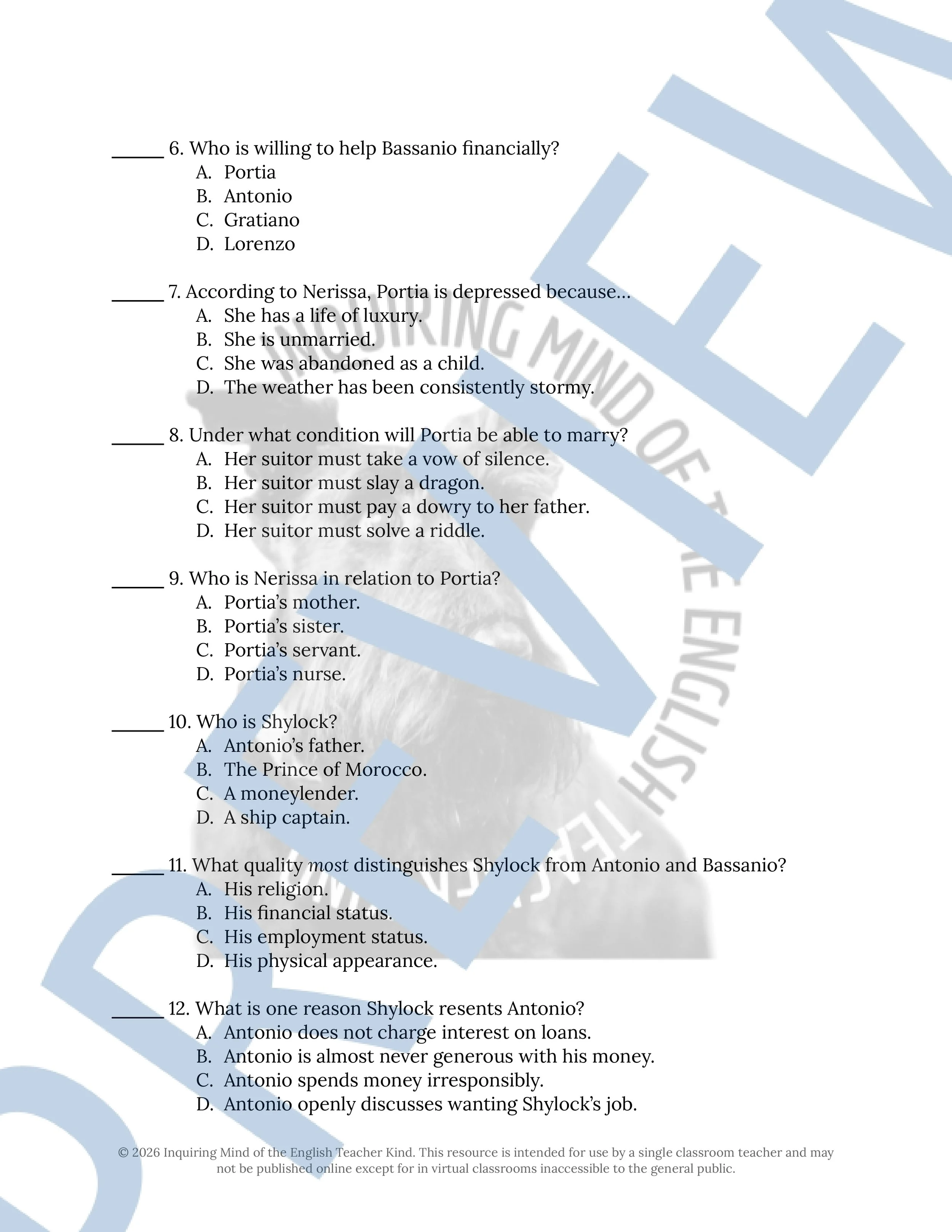 Merchant of Venice Act 1 Quiz and Answer Key (2).jpg