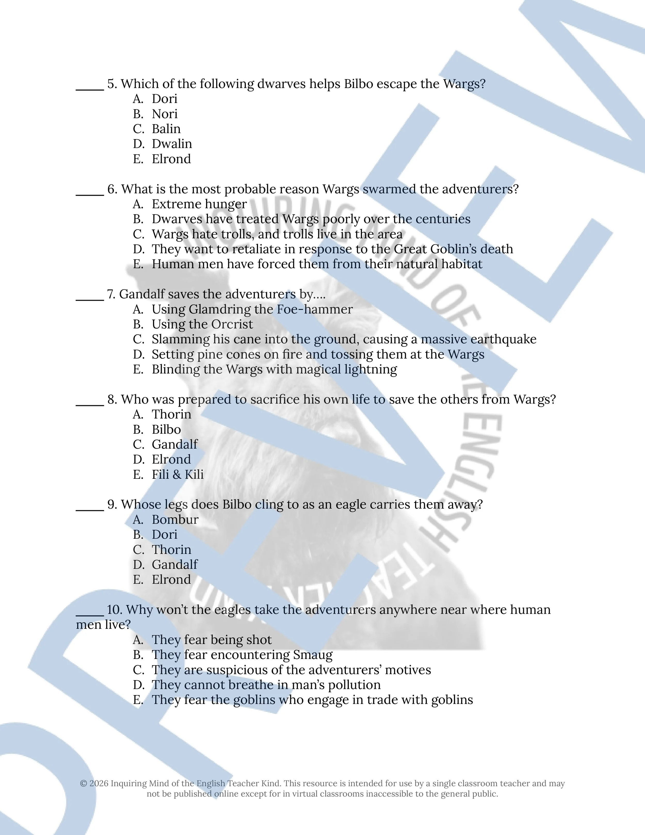 The Hobbit Chapter 6 Quiz and Answer Key (2).jpg