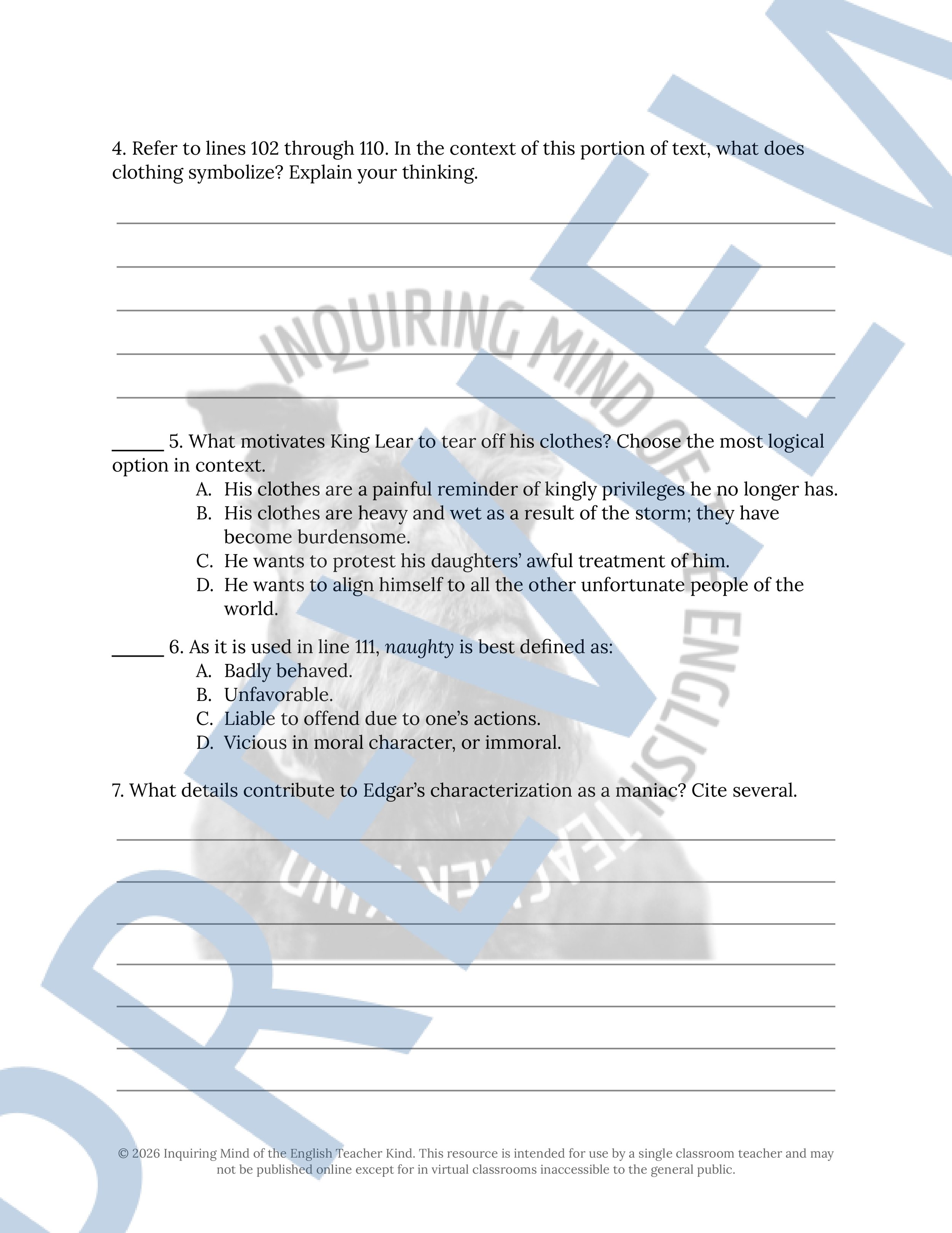 King Lear Act 3 Scene 4 Close Reading Analysis Worksheet (2).jpg