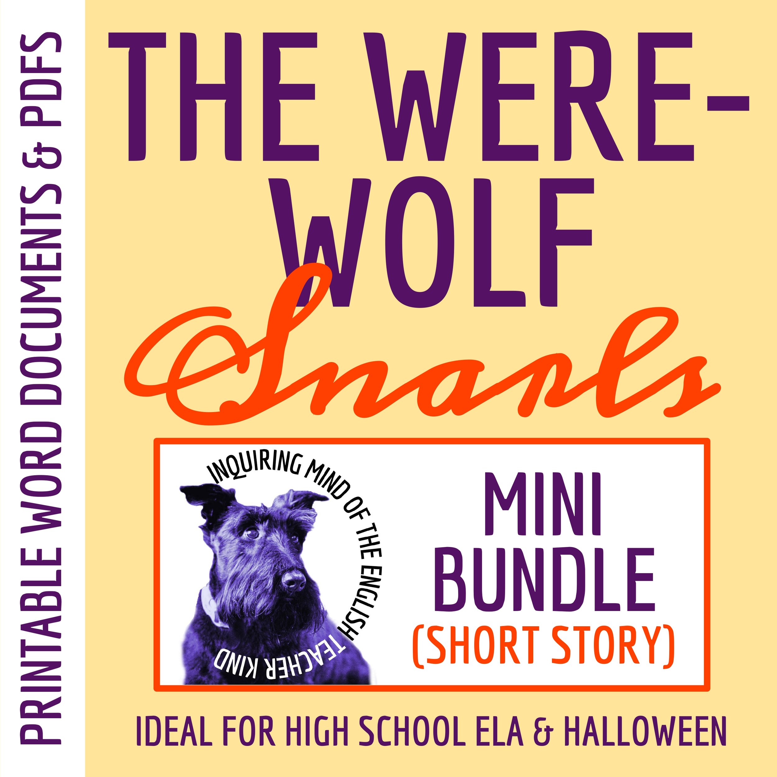 The Werewolf Snarls by Manly Wade Wellman Halloween Short Stories for High School English Language Arts Activities (12).jpg