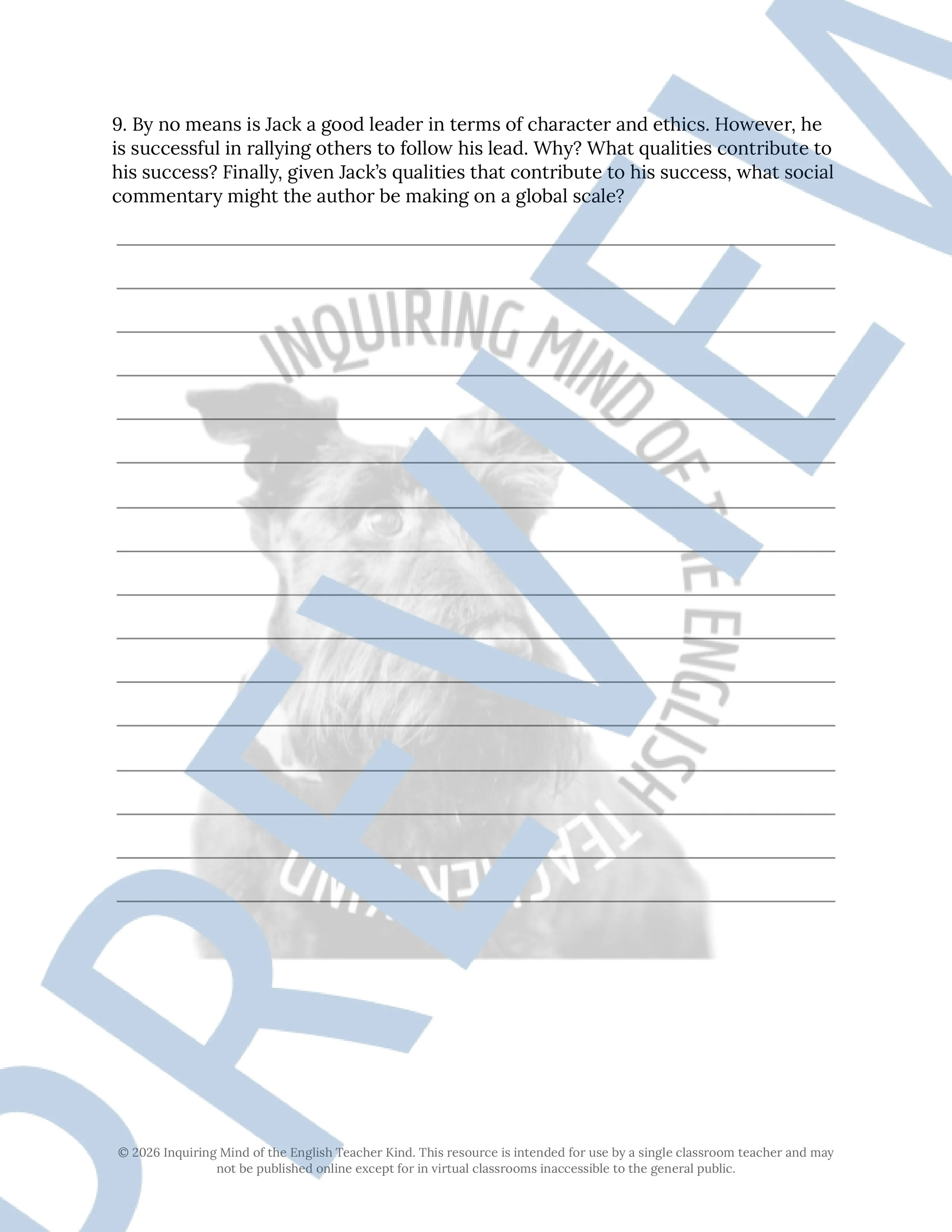 Lord of the Flies Chapter 5 Close Reading Analysis Worksheet (4).jpg