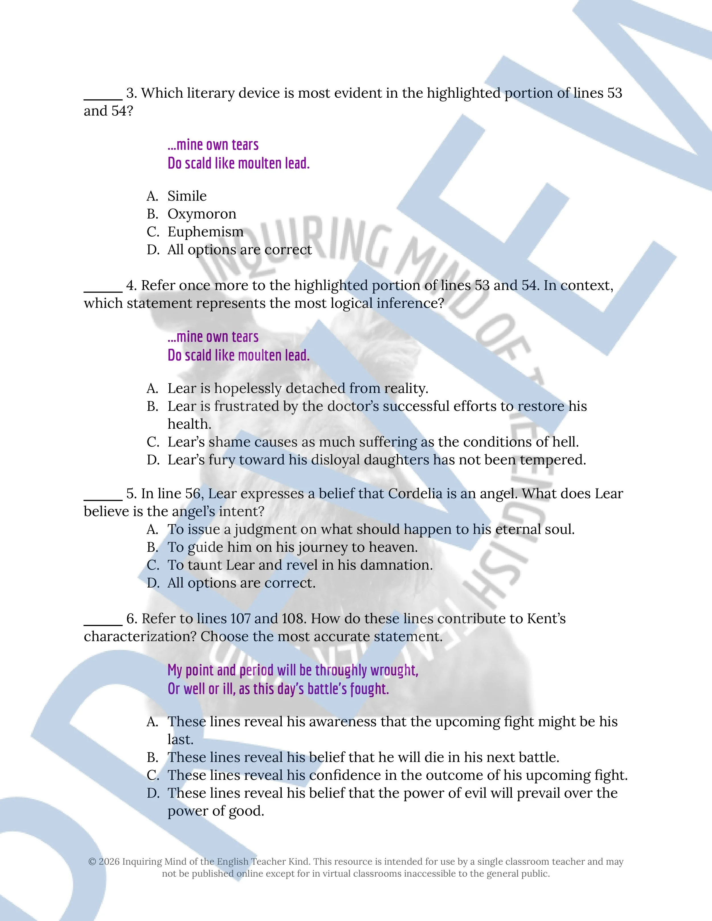 King Lear Act 4 Scene 7 Close Reading Analysis Worksheet (2).jpg