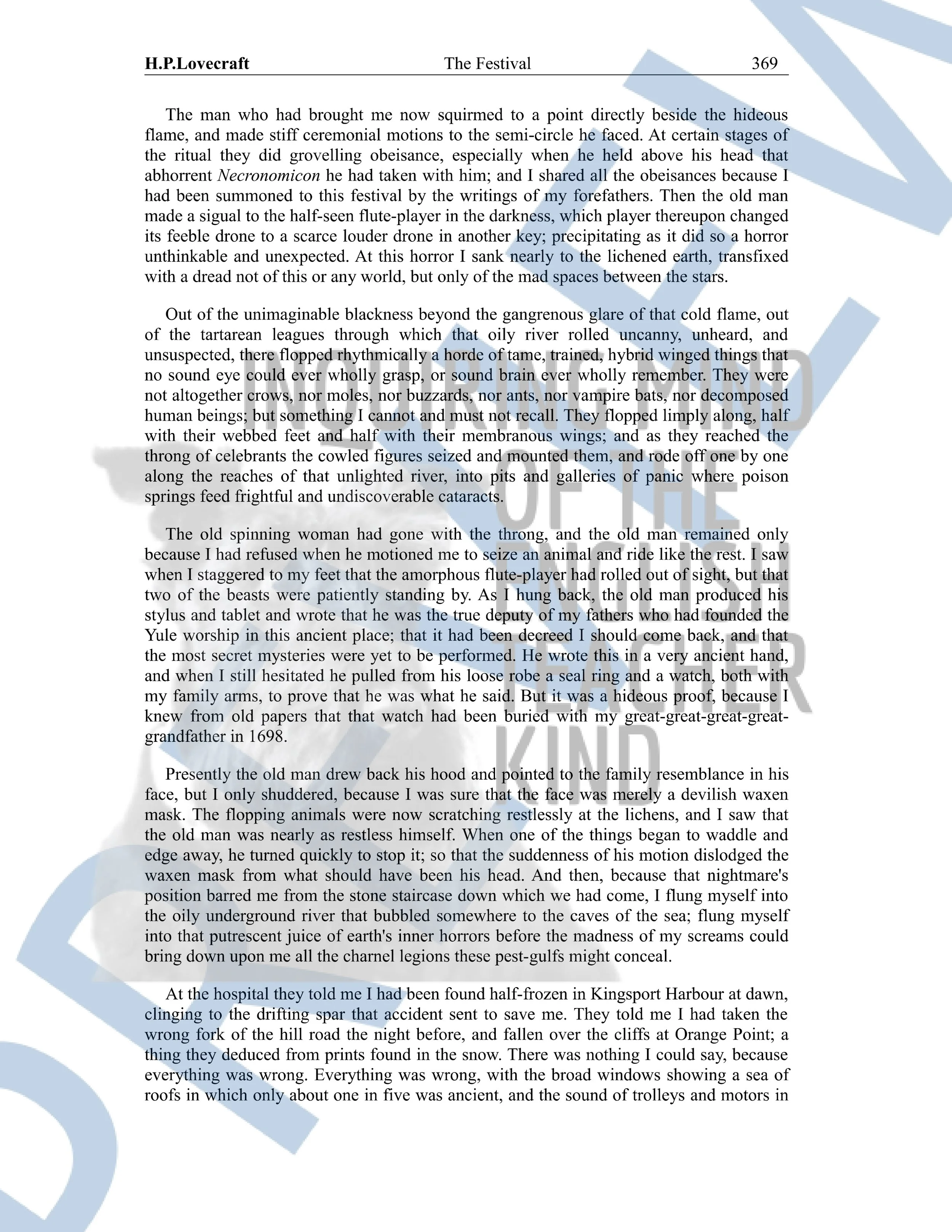 The Festival by H.P. Lovecraft Vocabulary Activities (9).jpg