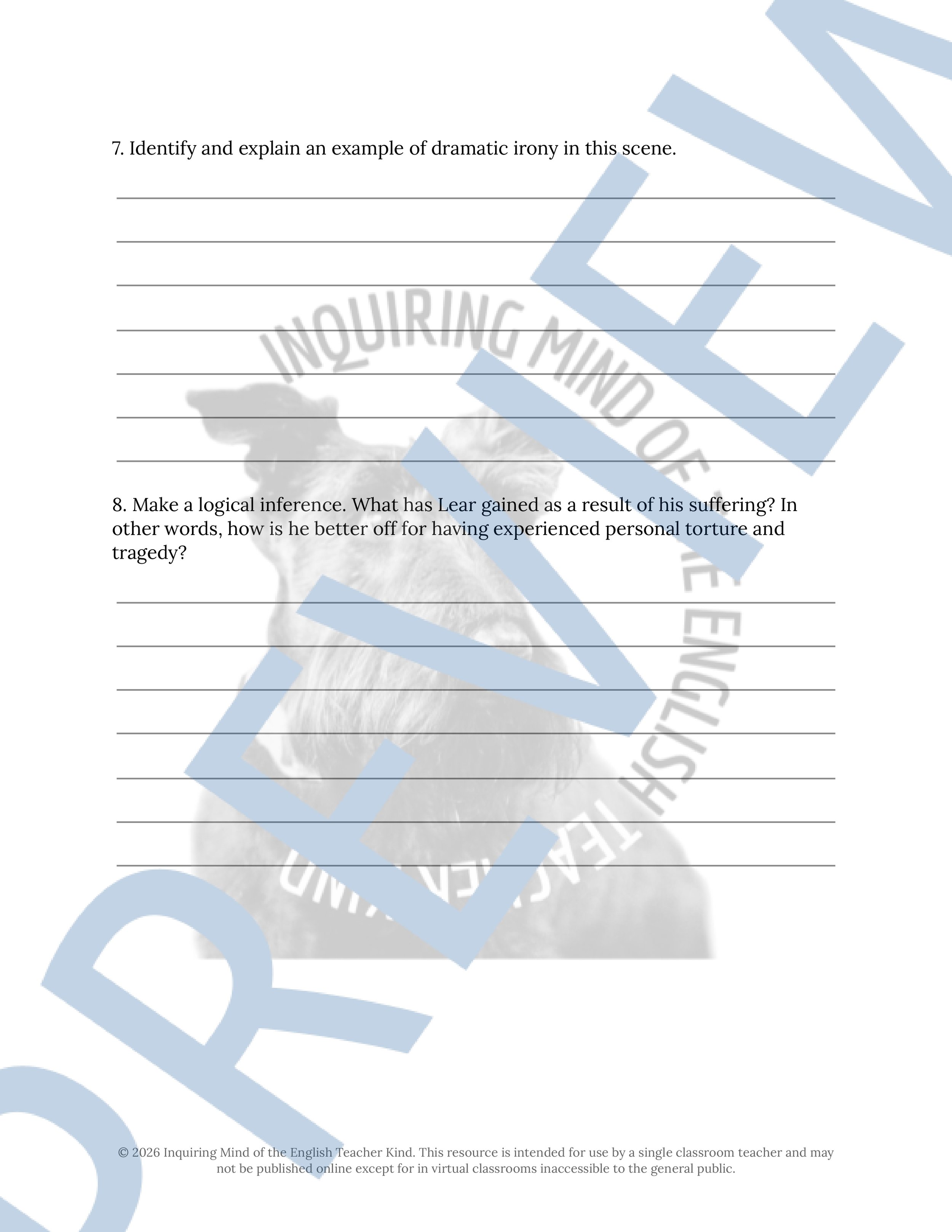 King Lear Act 4 Scene 7 Close Reading Analysis Worksheet (3).jpg
