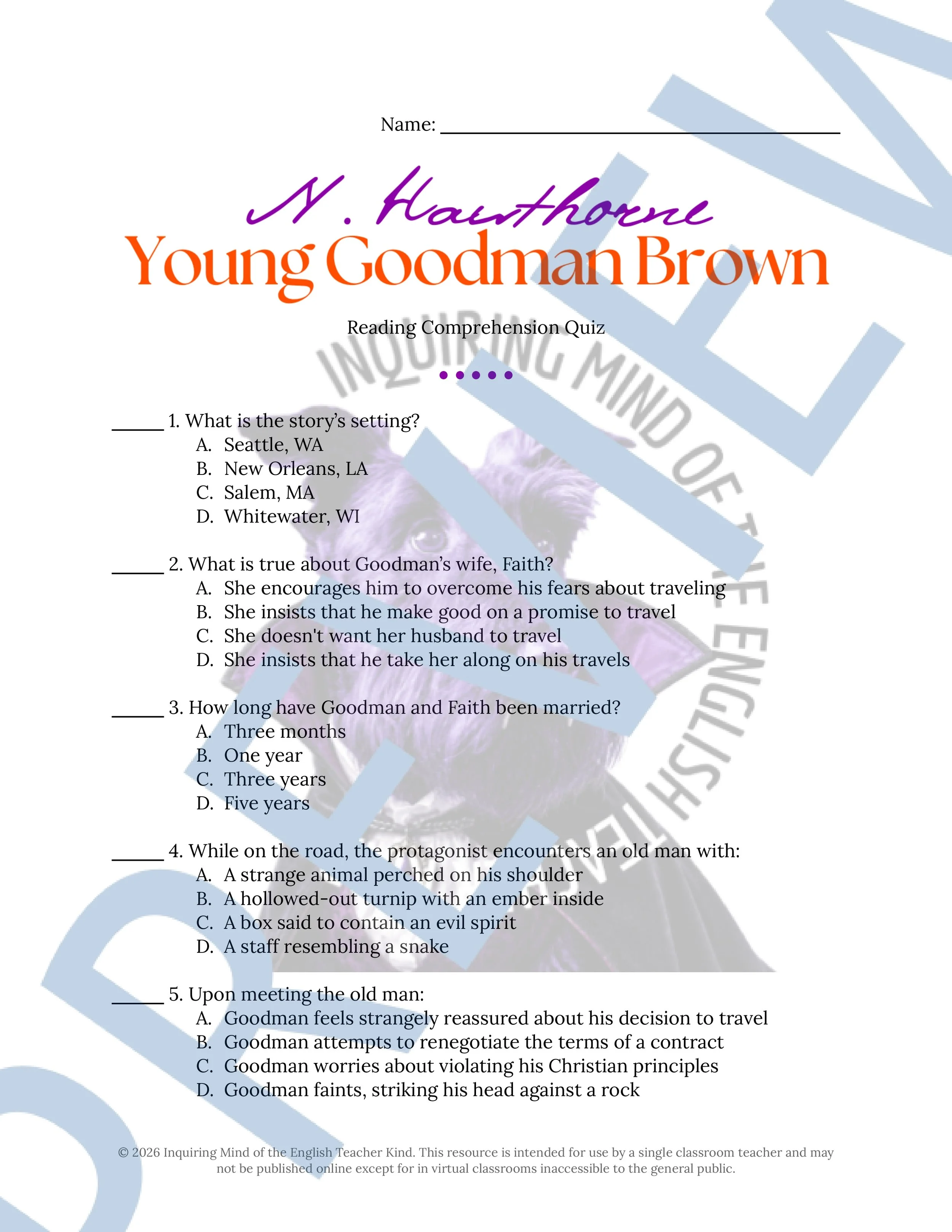 Young Goodman Brown Quiz and Answer Key (1).jpg