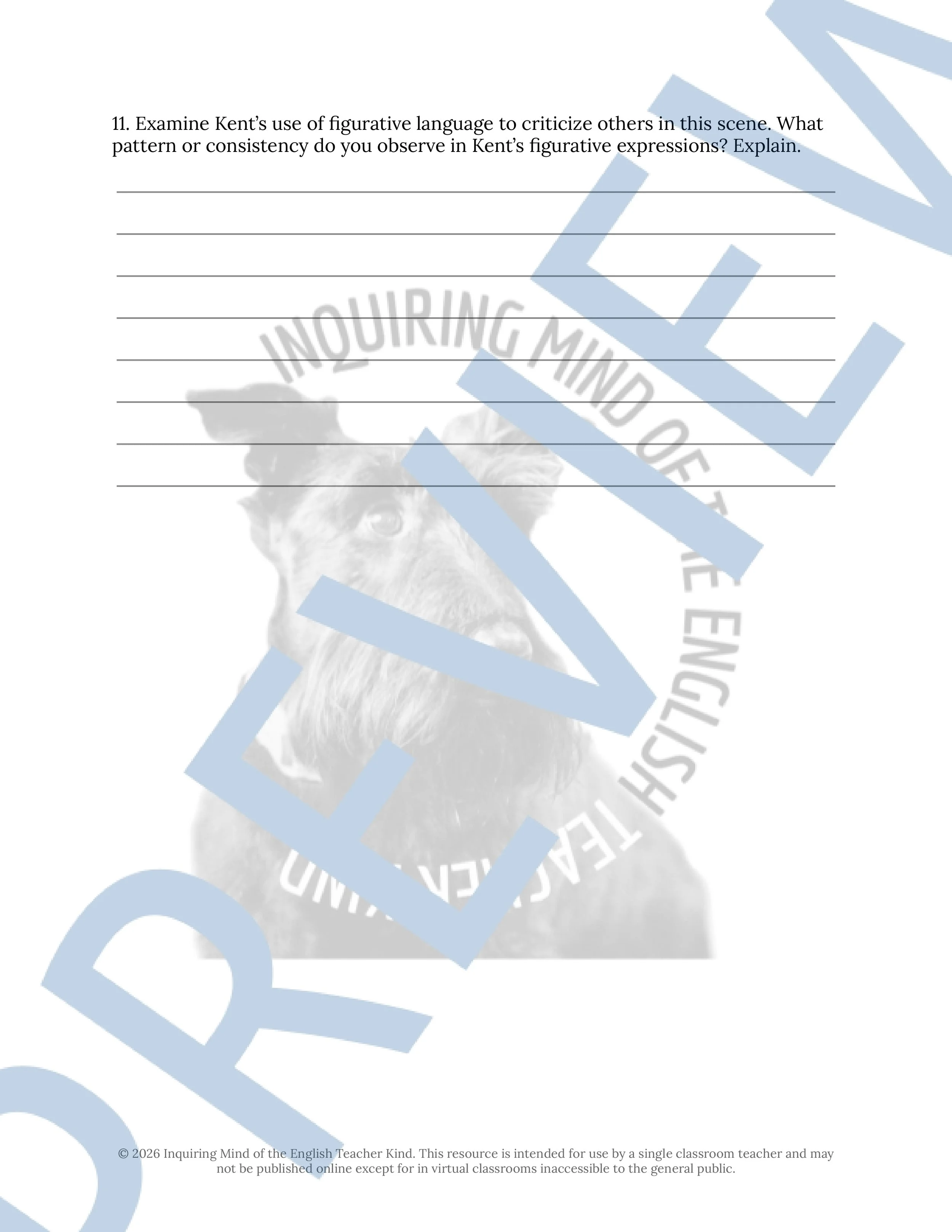 King Lear Act 2 Scene 2 Close Reading Analysis Worksheet (3).jpg