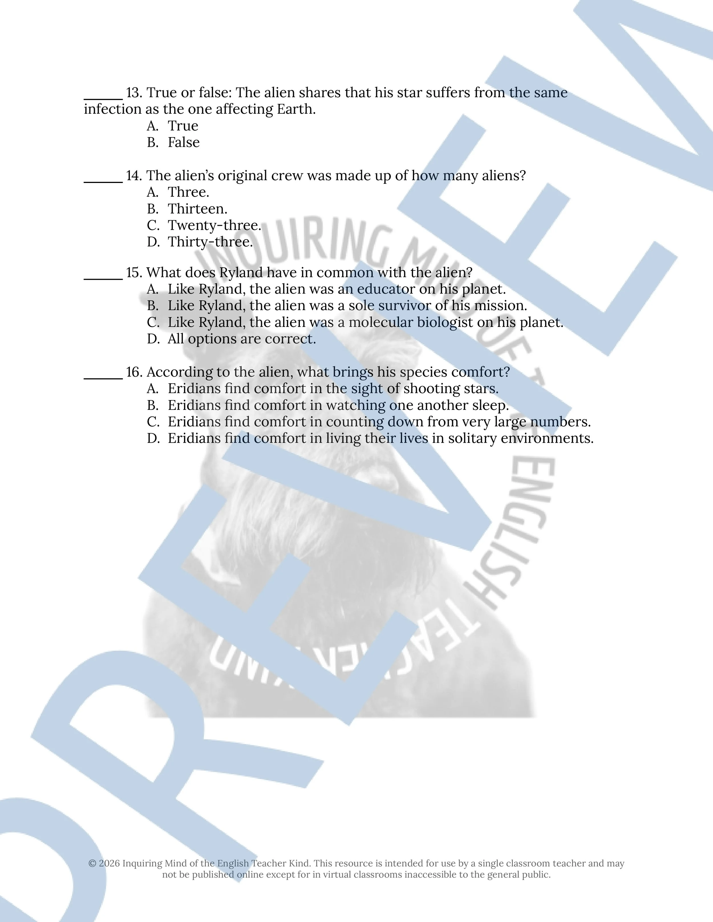 Project Hail Mary Chapters 10, 11, and 12 Quiz and Answer Key (3).jpg