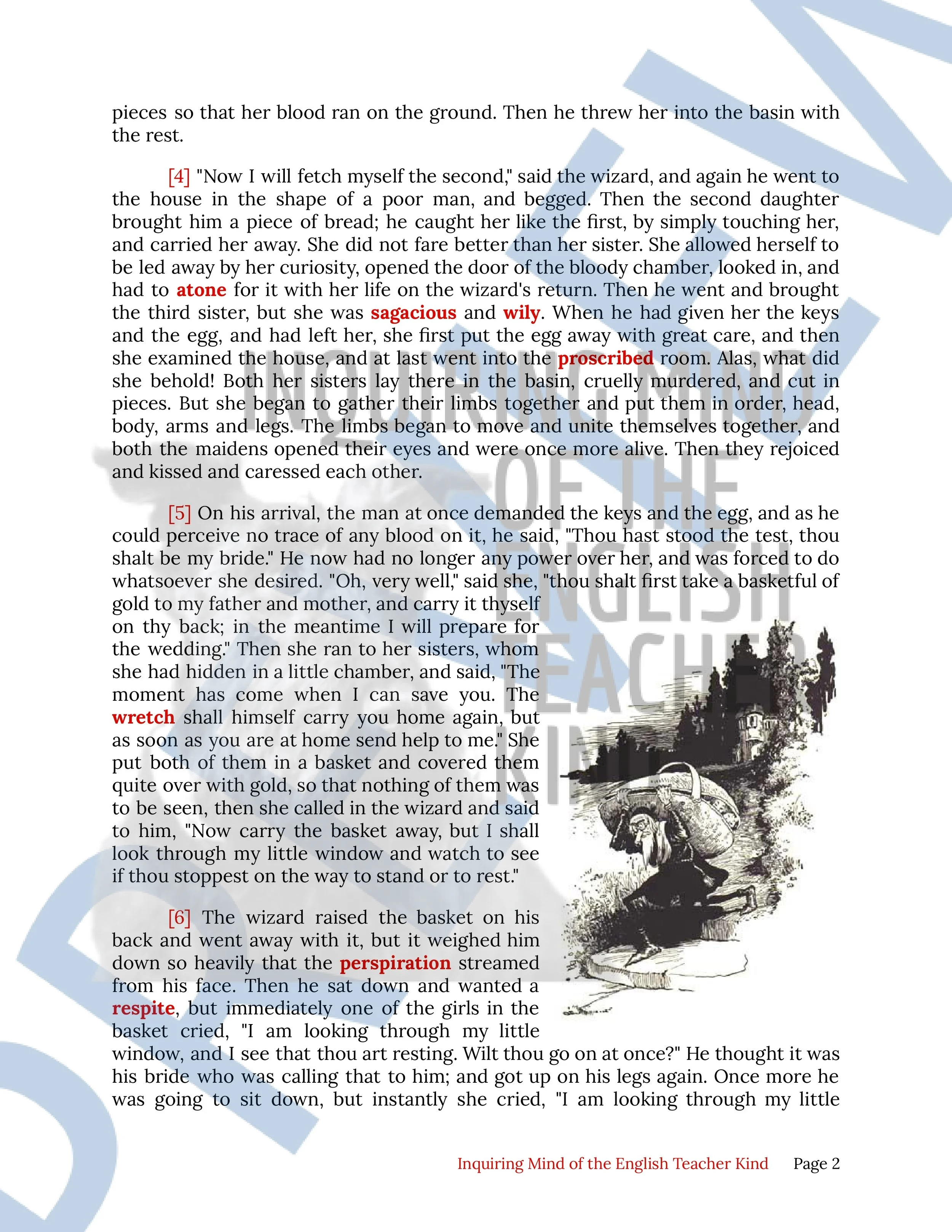 Fitcher's Bird by the Brothers Grimm Fairy Tale (2).jpg