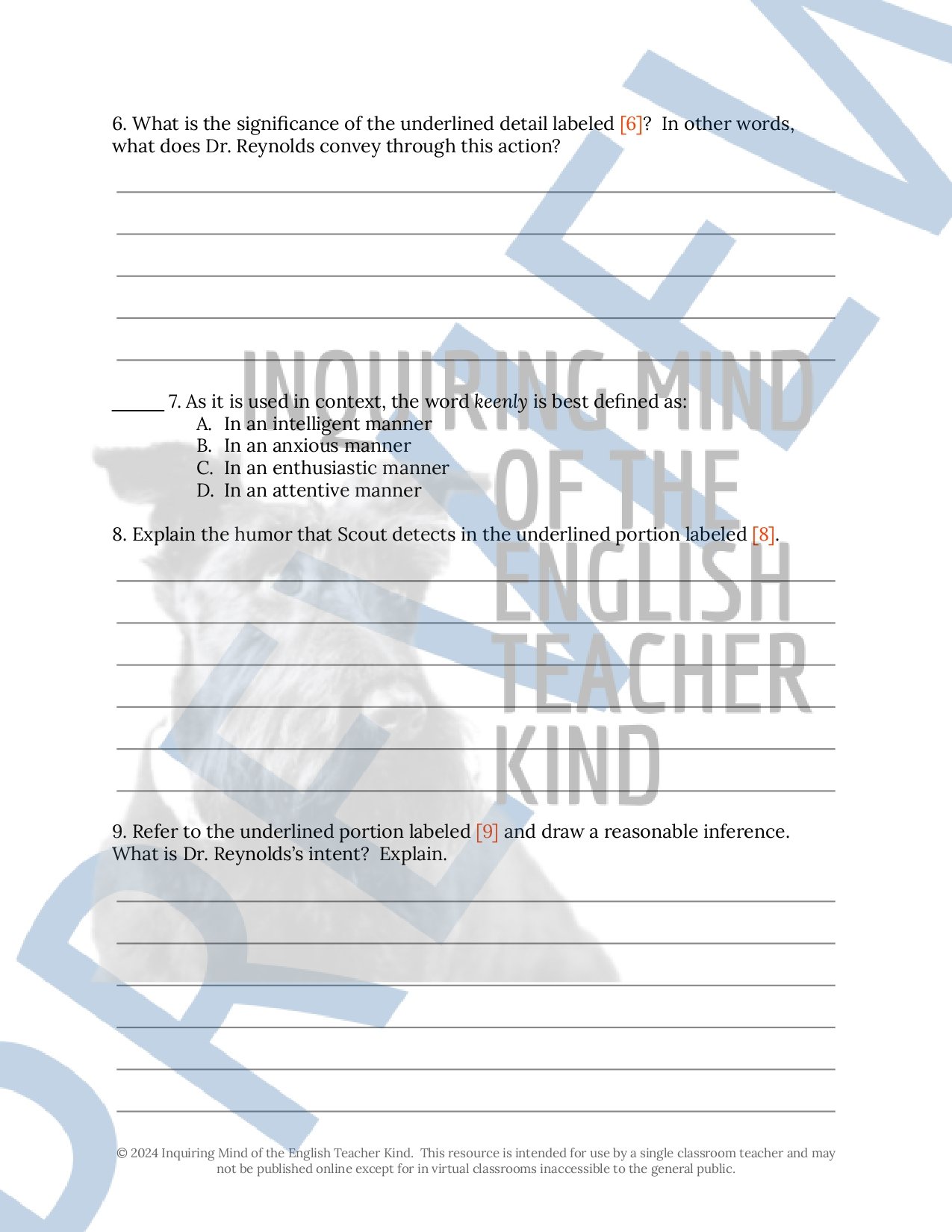 To Kill a Mockingbird Chapter 28 Inference Worksheet (3).jpg