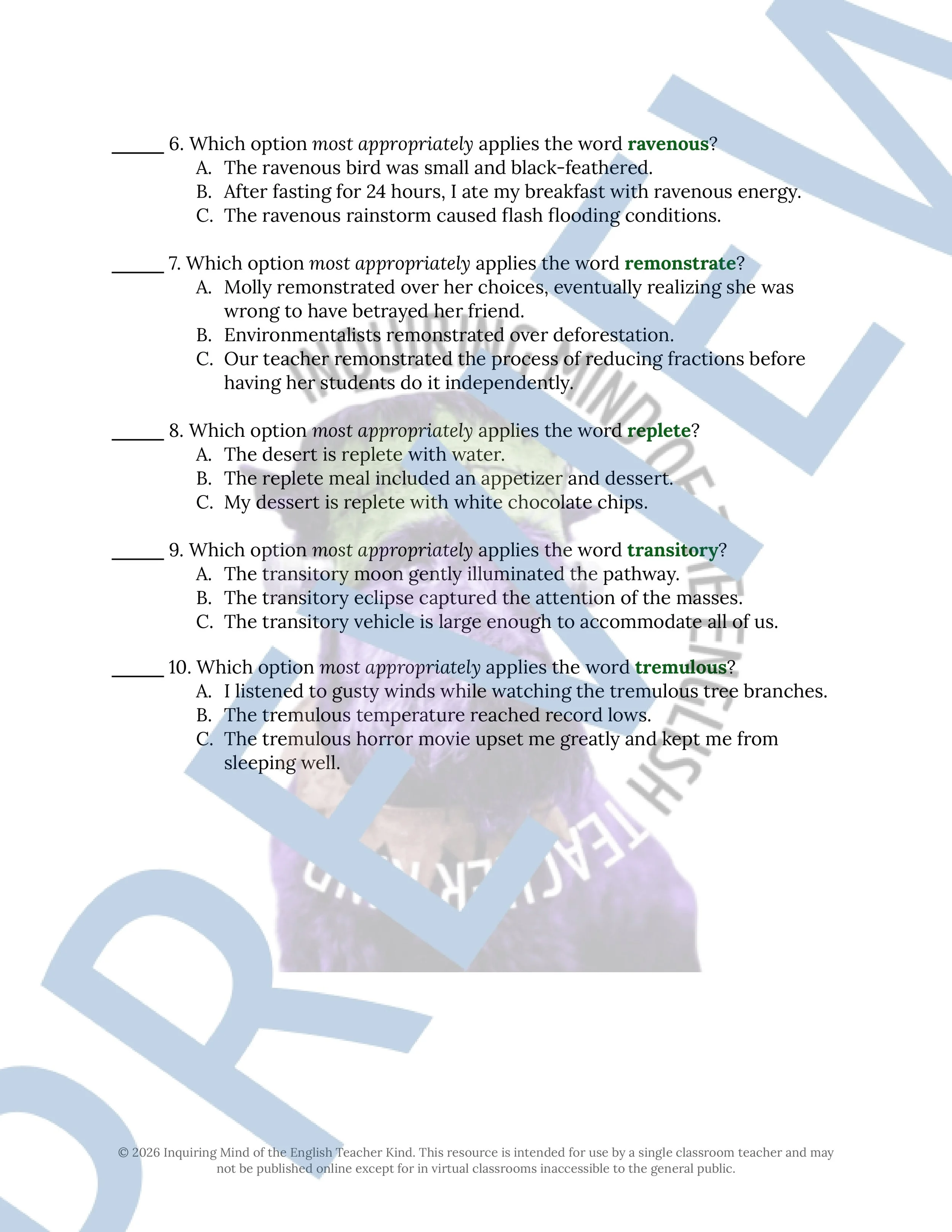Frankenstein Chapters 19, 20, and 21 Vocabulary Activities (2).jpg