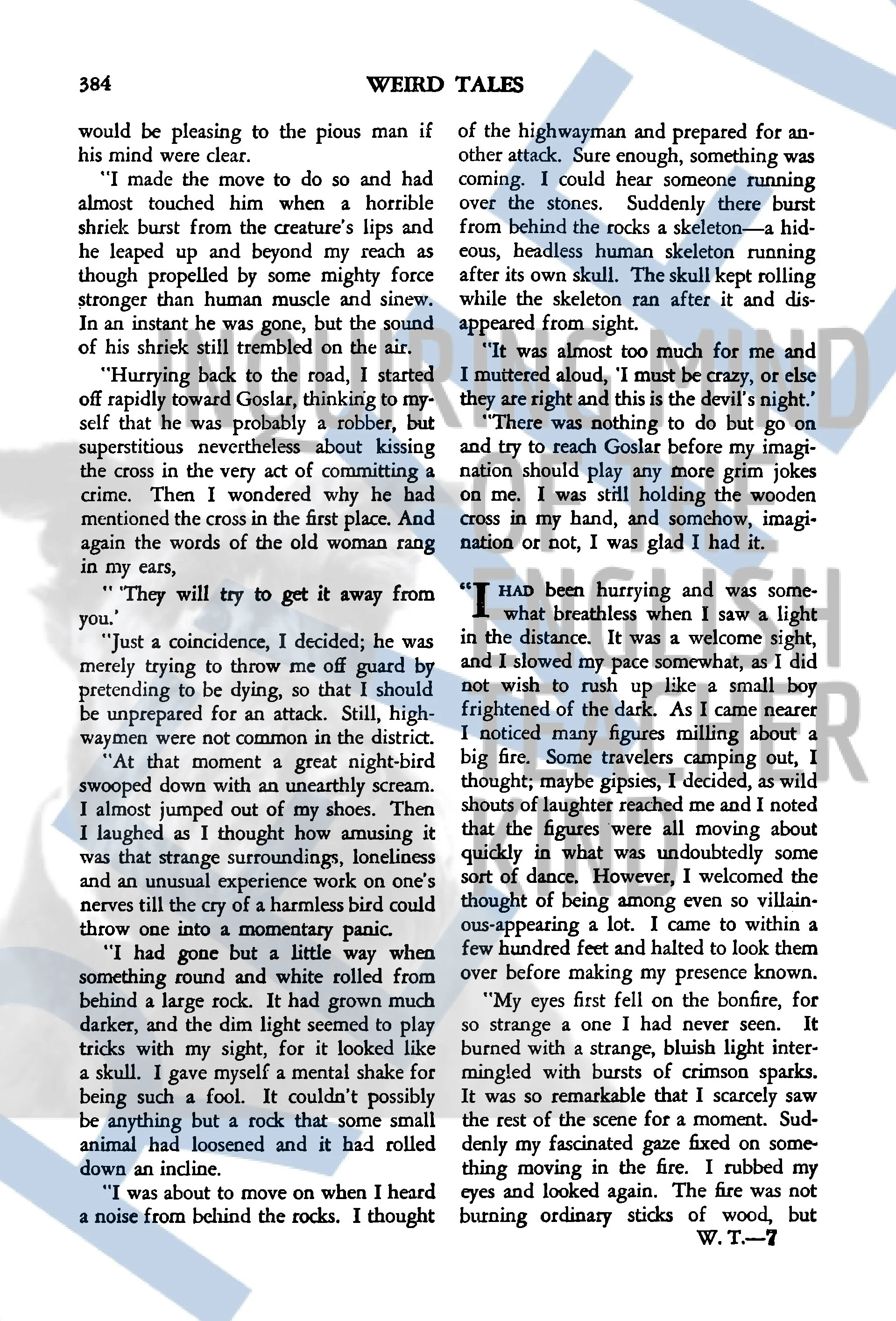 The Nightmare Road by Florence Crow Halloween Horror Short Story Quiz and Answer Key from Inquiring Mind of the English Teacher Kind (9).jpg