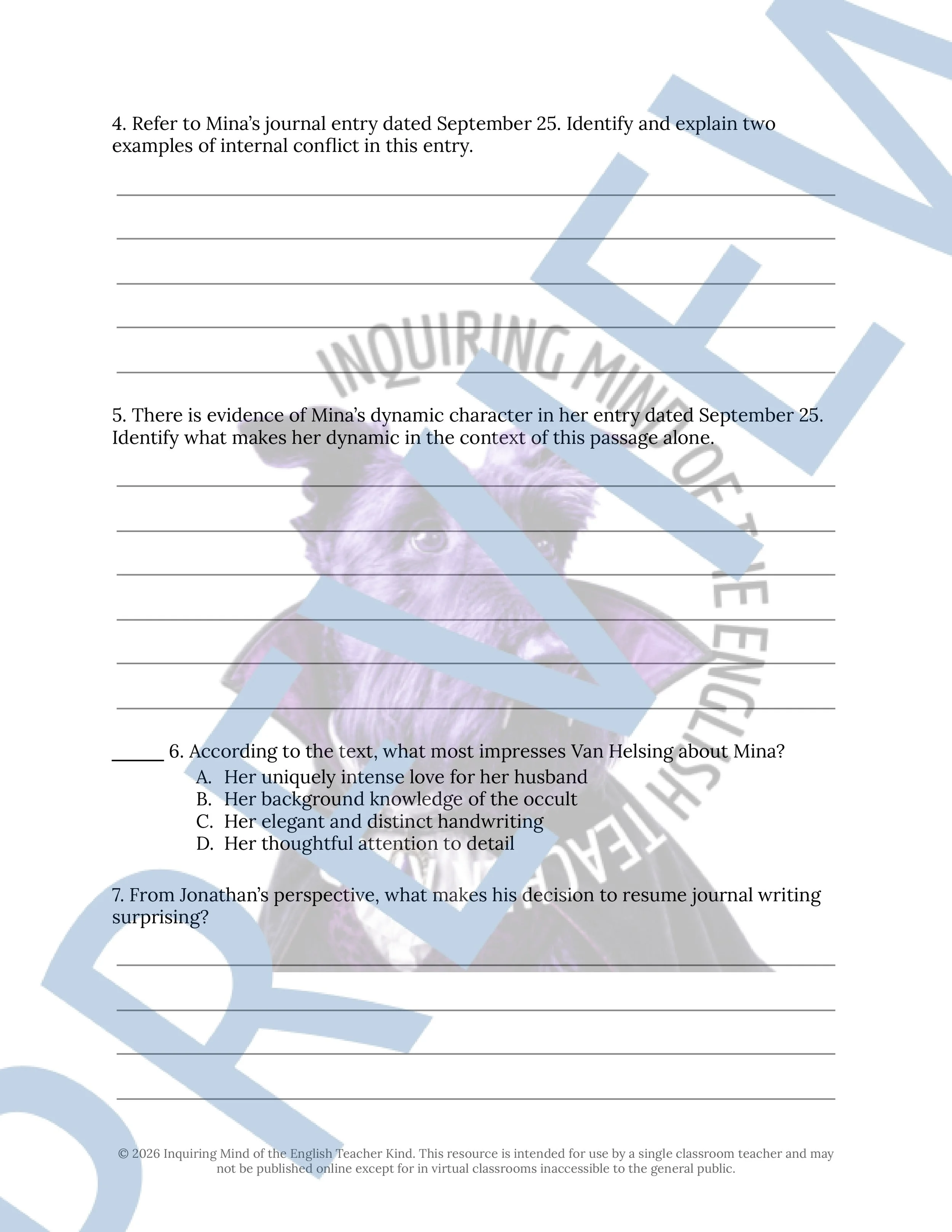 Dracula Chapter 14 Close Reading Analysis Worksheet and Answer Key for High School English Language Arts (2).jpg