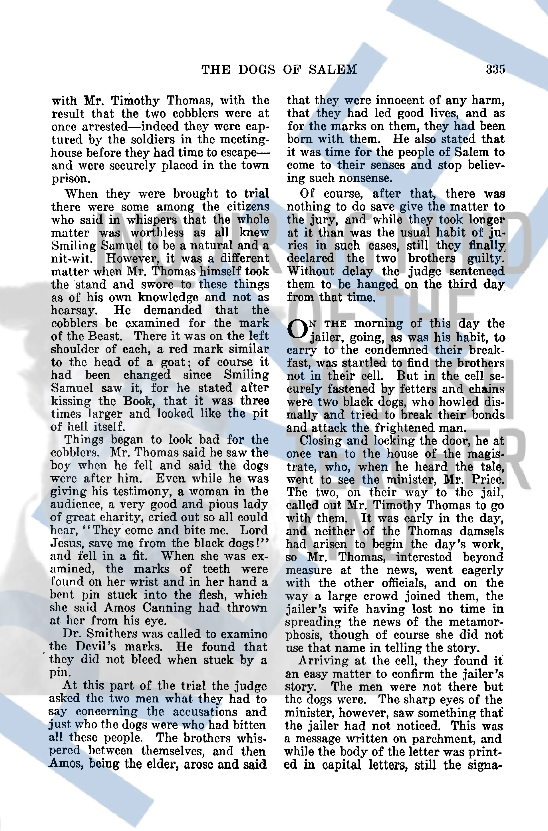 The Dogs of Salem by David H. Keller Halloween Short Story Quiz and Answer Key from Inquiring Mind of the English Teacher Kind (11).jpg