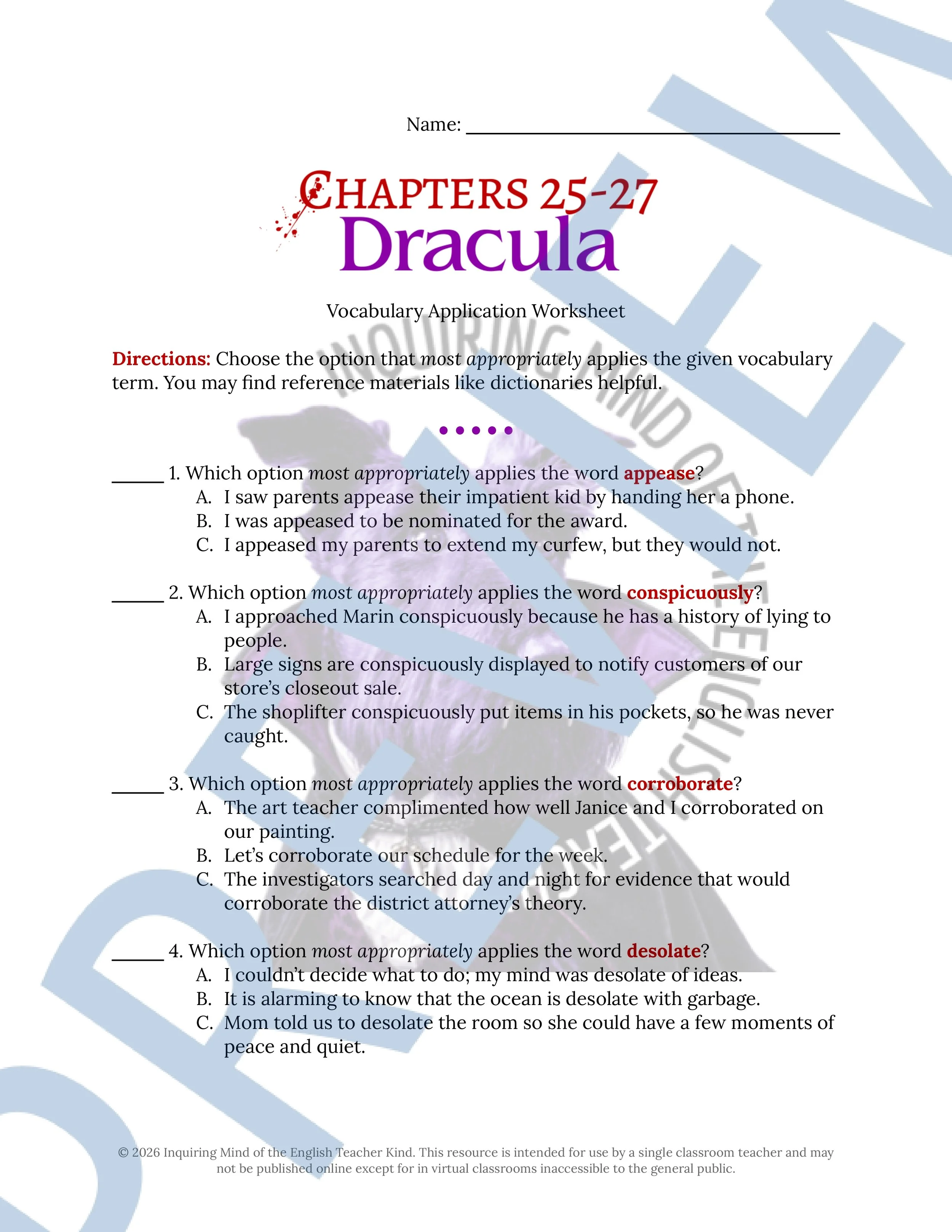 Dracula Chapters 25, 26, and 27 Vocabulary Activities (1).jpg