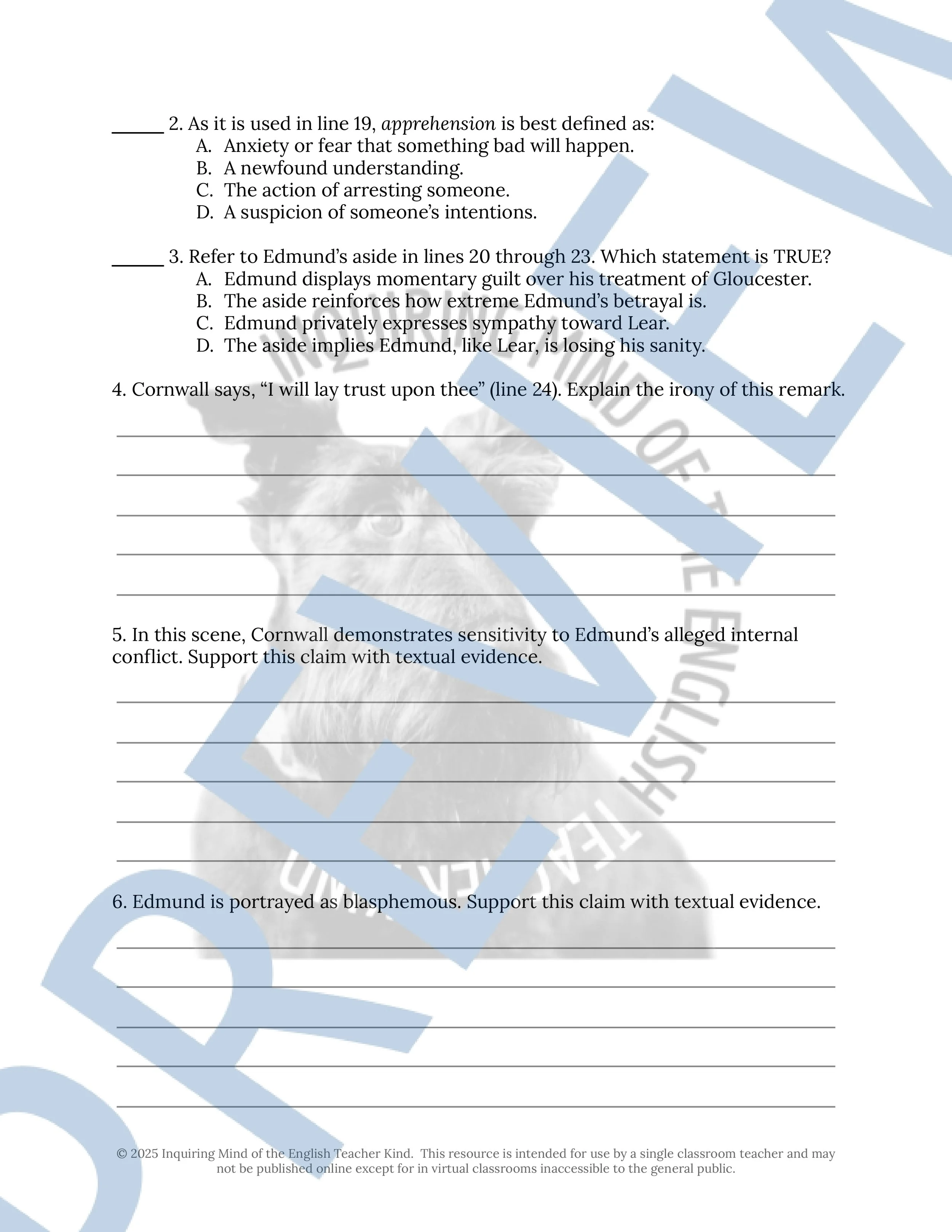 King Lear Act 3 Scene 5 Close Reading Analysis Worksheet (2).jpg