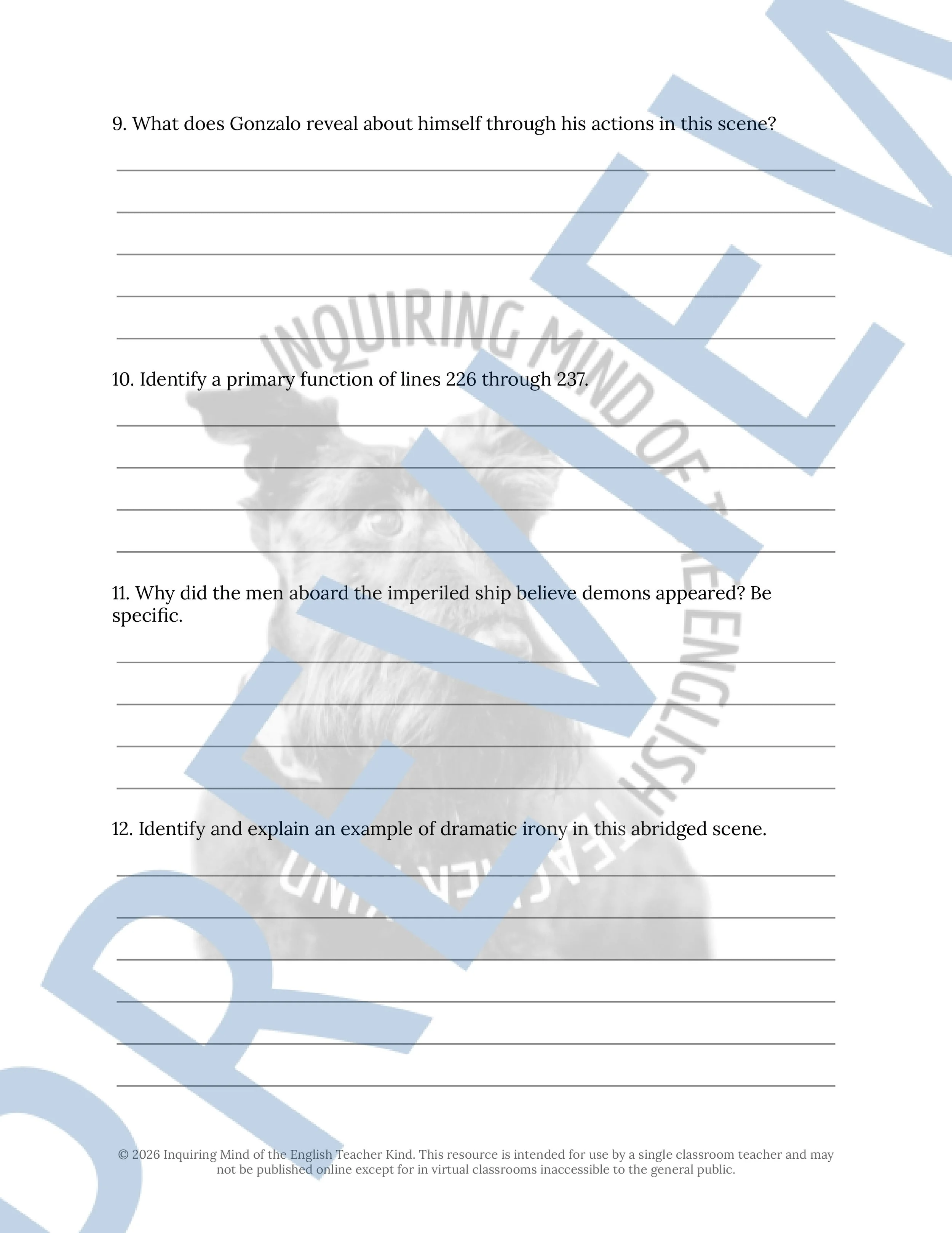 Shakespeare's The Tempest Act 1.2 Close Reading Analysis Worksheet (3).jpg