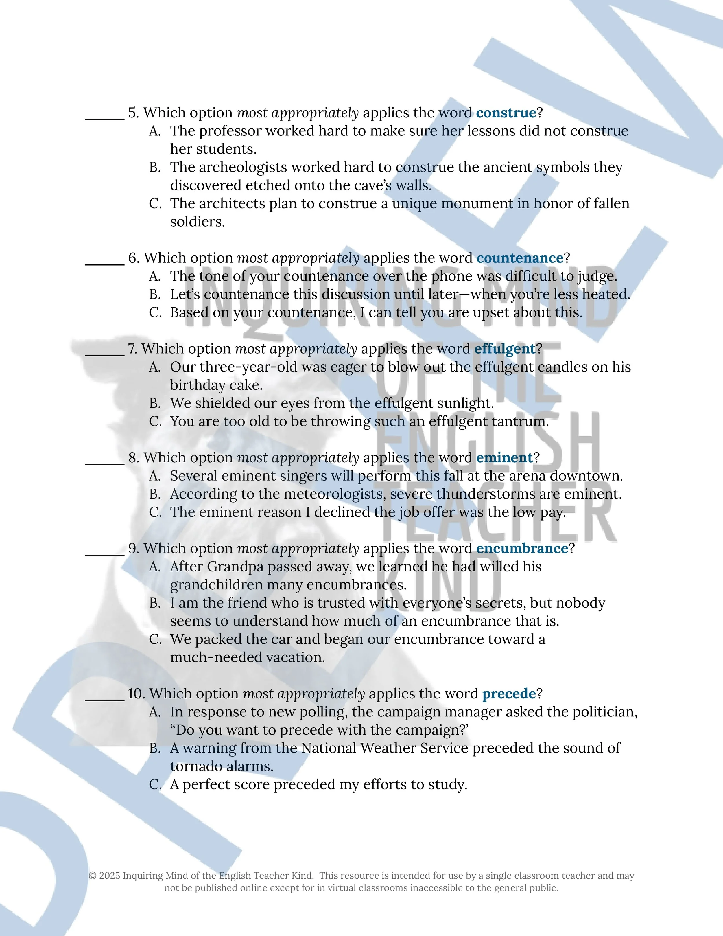 "Beyond the Wall of Sleep" by H.P. Lovecraft Quiz, Close Reading Analysis Worksheet, and Vocabulary Activities for High School from Inquiring Mind of the English Teacher Kind