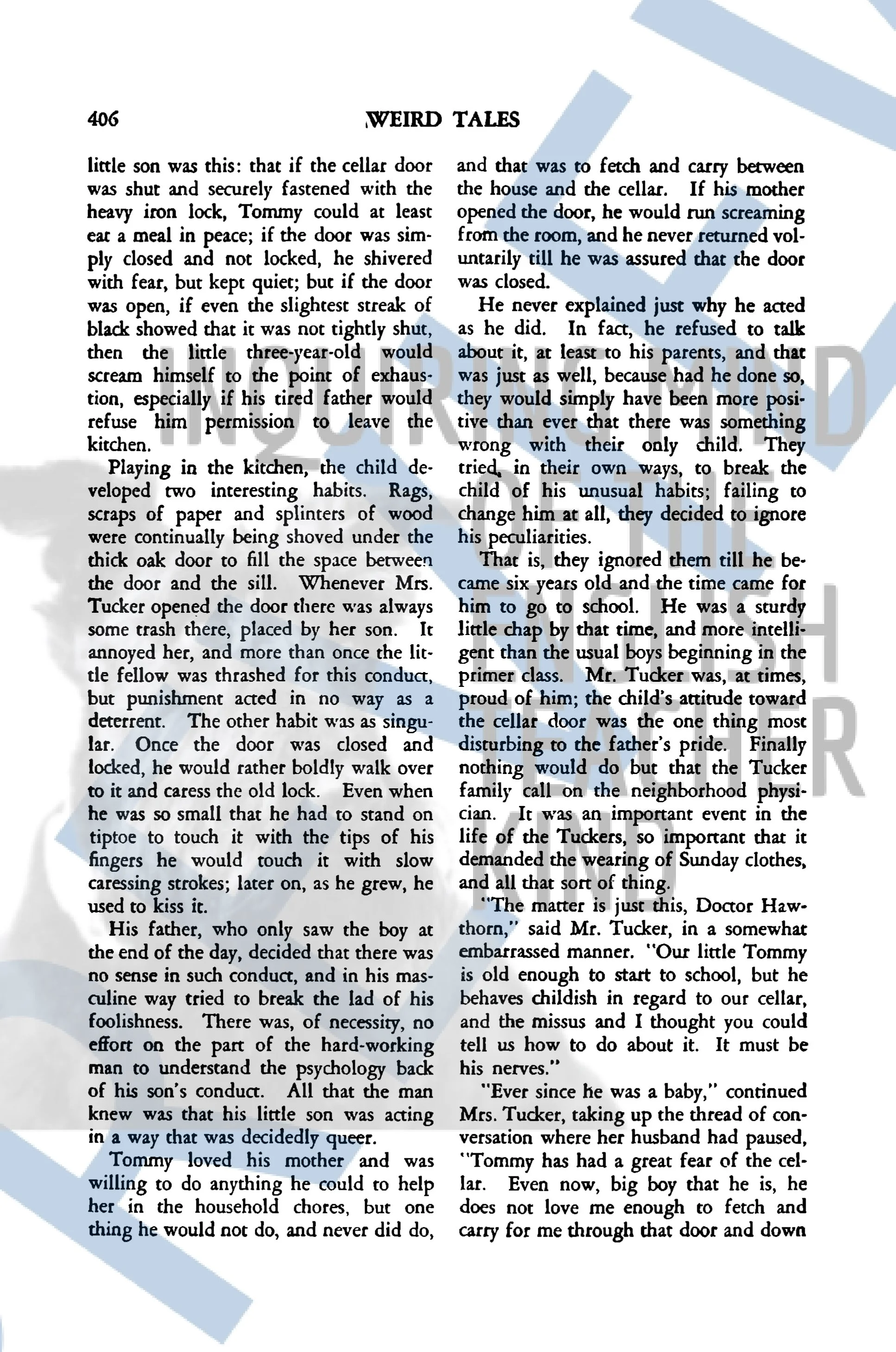 The Thing in the Cellar by David H. Keller Halloween Short Story Quiz and Answer Key from Inquiring Mind of the English Teacher Kind (8).jpg