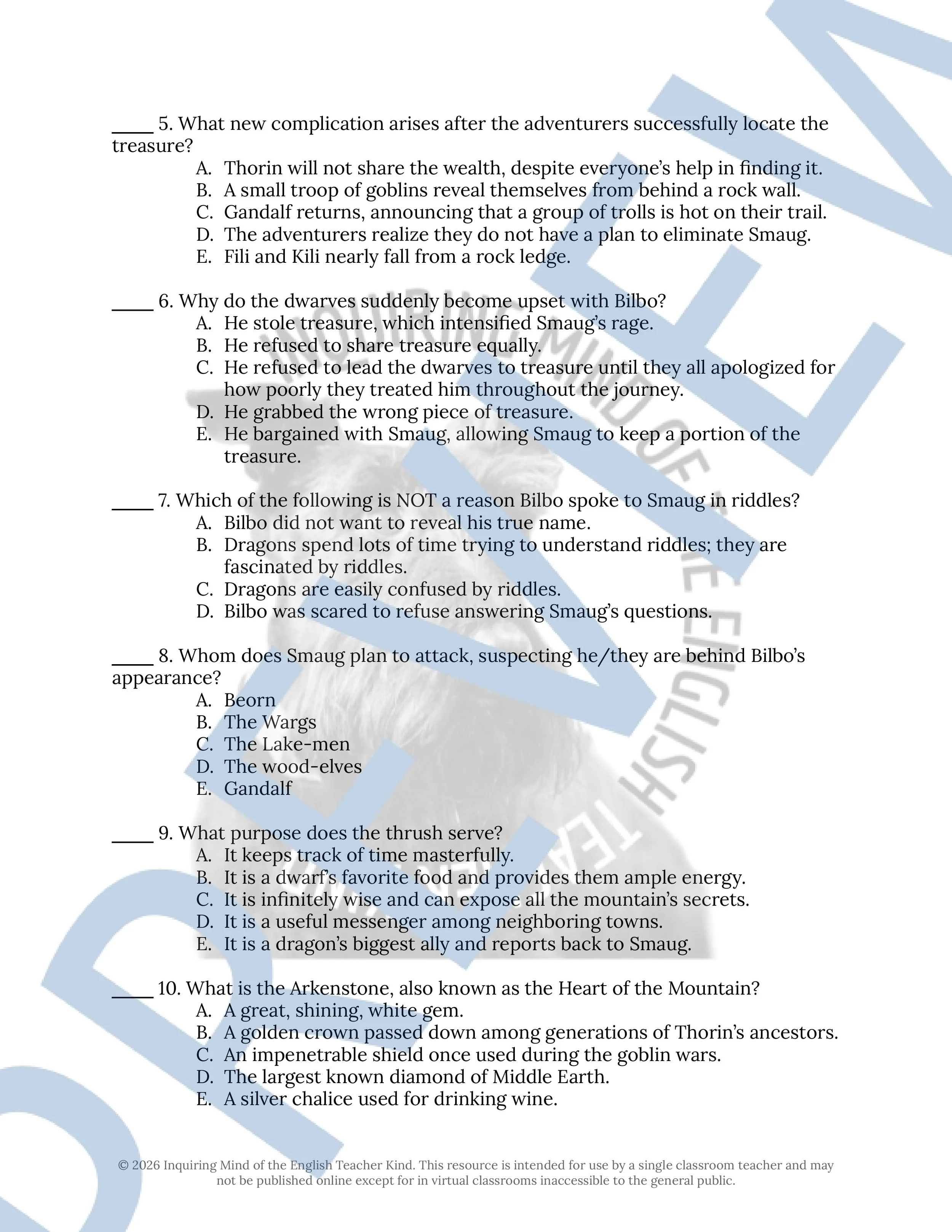 The Hobbit Chapter 12 Quiz and Answer Key (2).jpg