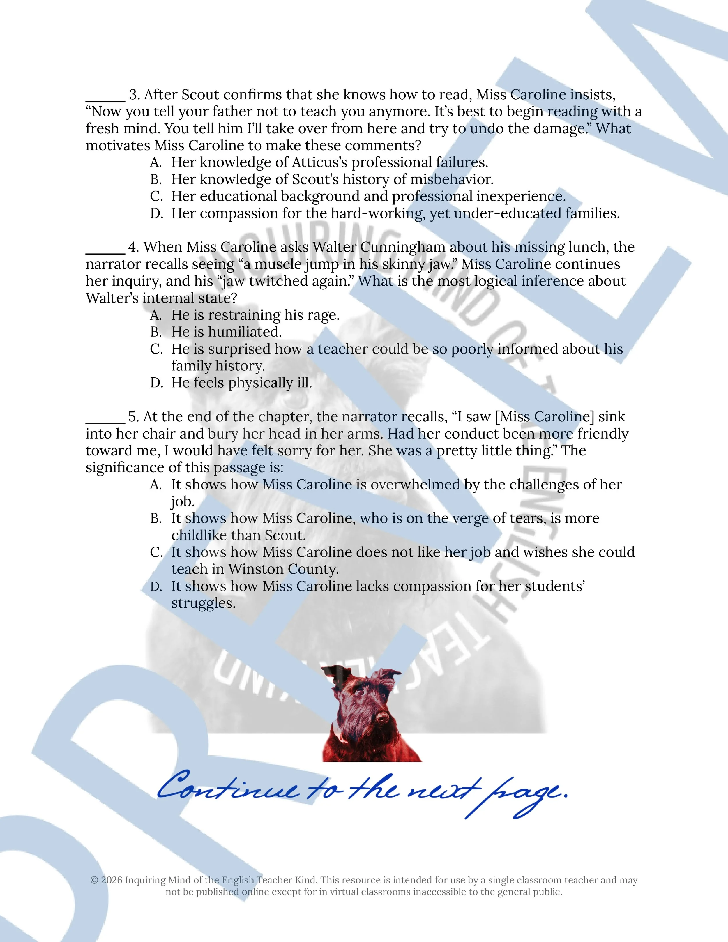 To Kill a Mockingbird Chapter 2 Close Reading Analysis Worksheet (2).jpg
