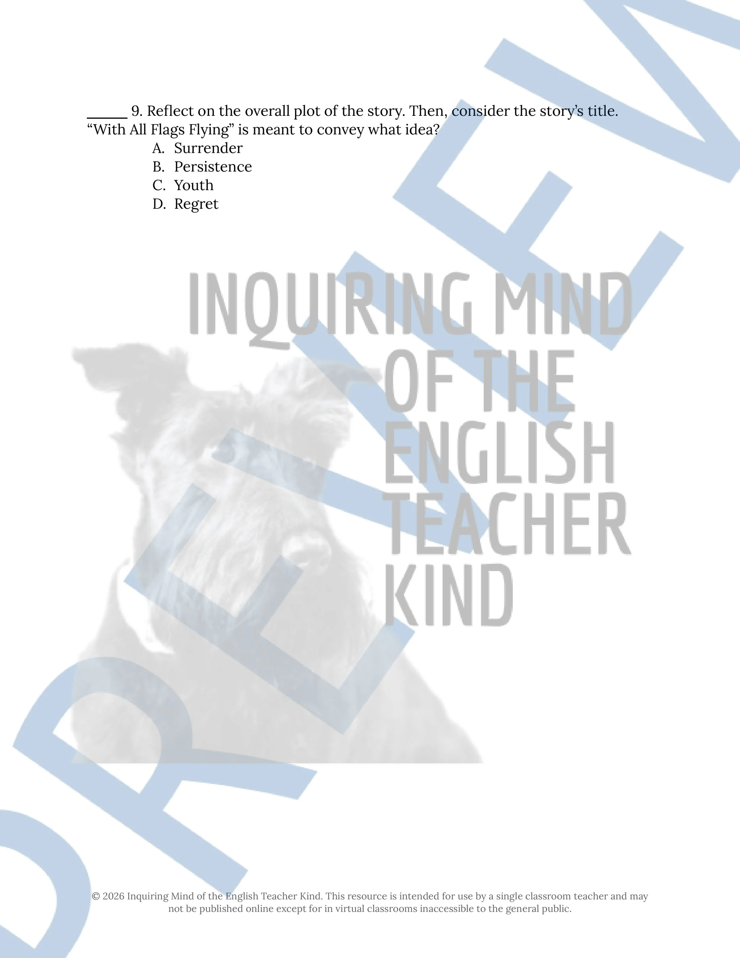 With All Flags Flying by Anne Tyler Close Reading Analysis Worksheet (4).jpg