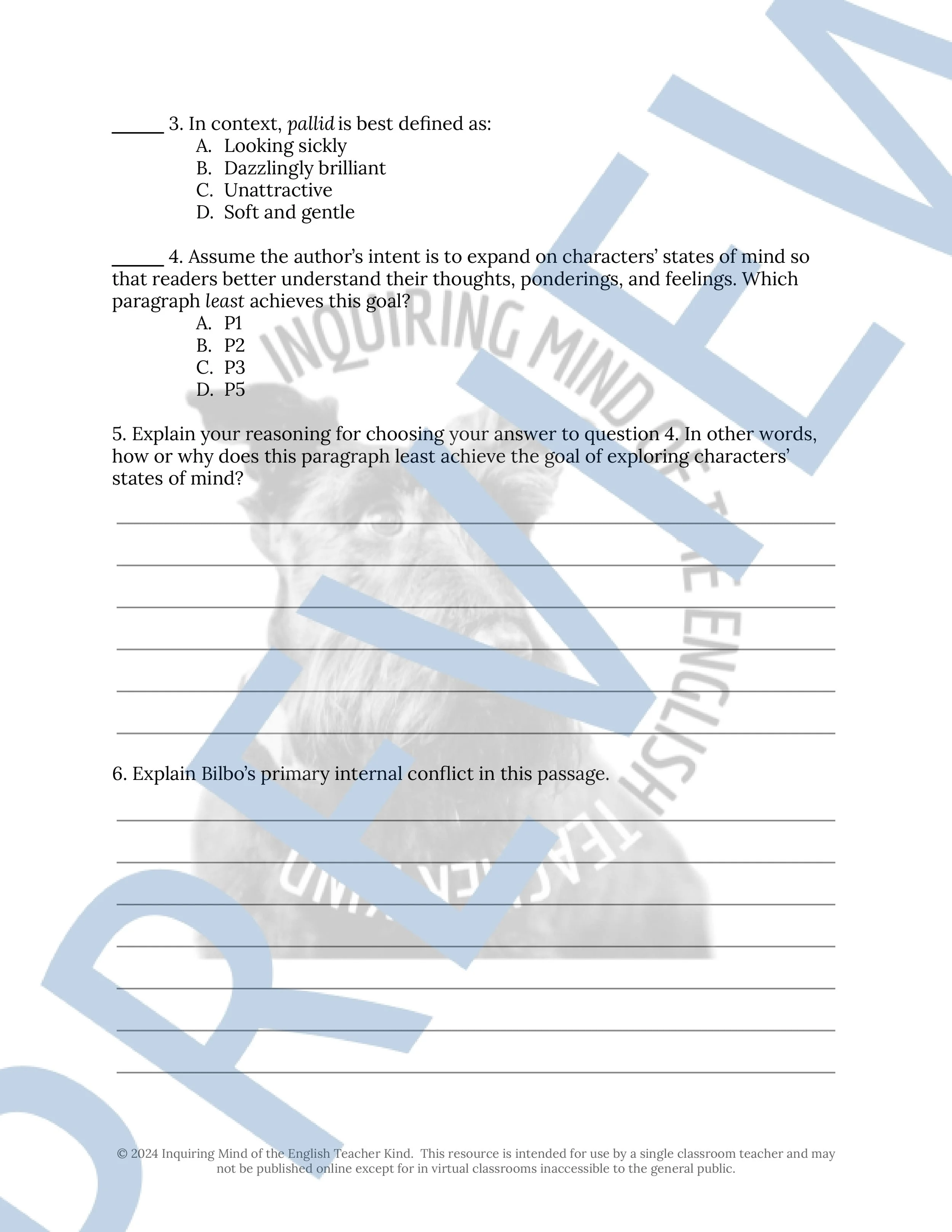 The Hobbit Chapter 13 Close Reading Analysis Worksheet (2).jpg