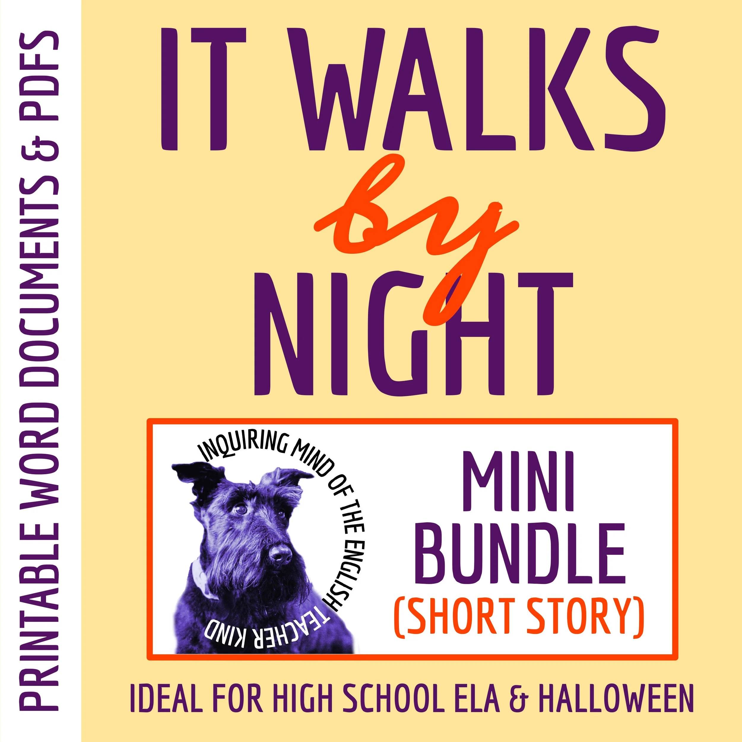 "It Walks by Night" by Henry Kuttner | Halloween English Activities | Gothic Short Story Lessons