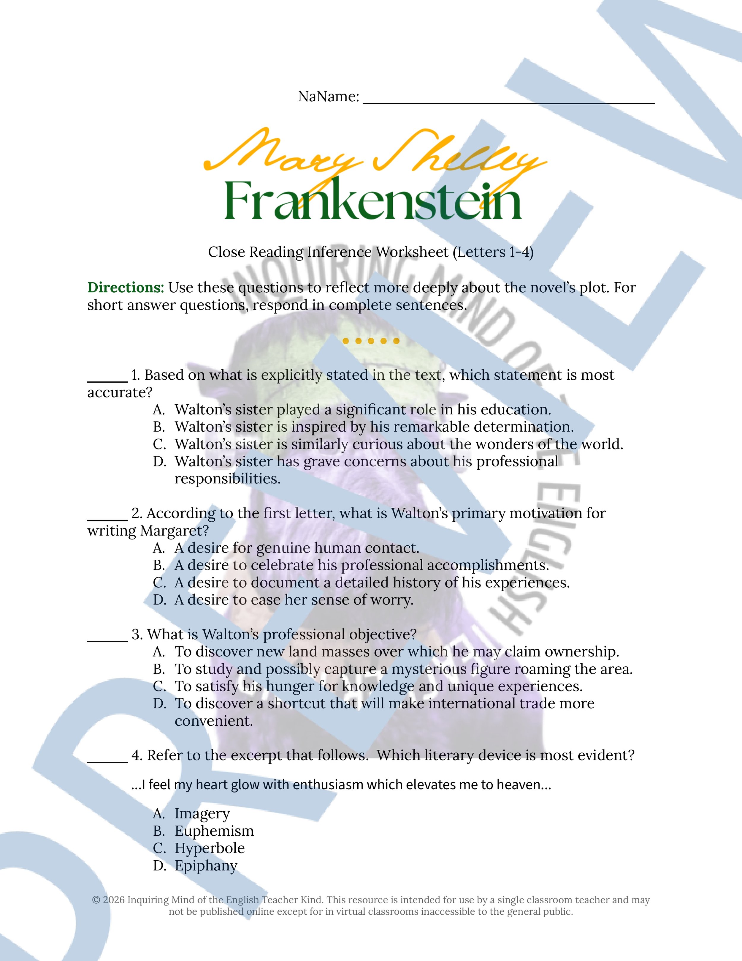 Frankenstein Letters 1-4 Close Reading Analysis Worksheet and Answer Key for High School English Language Arts (1).jpg