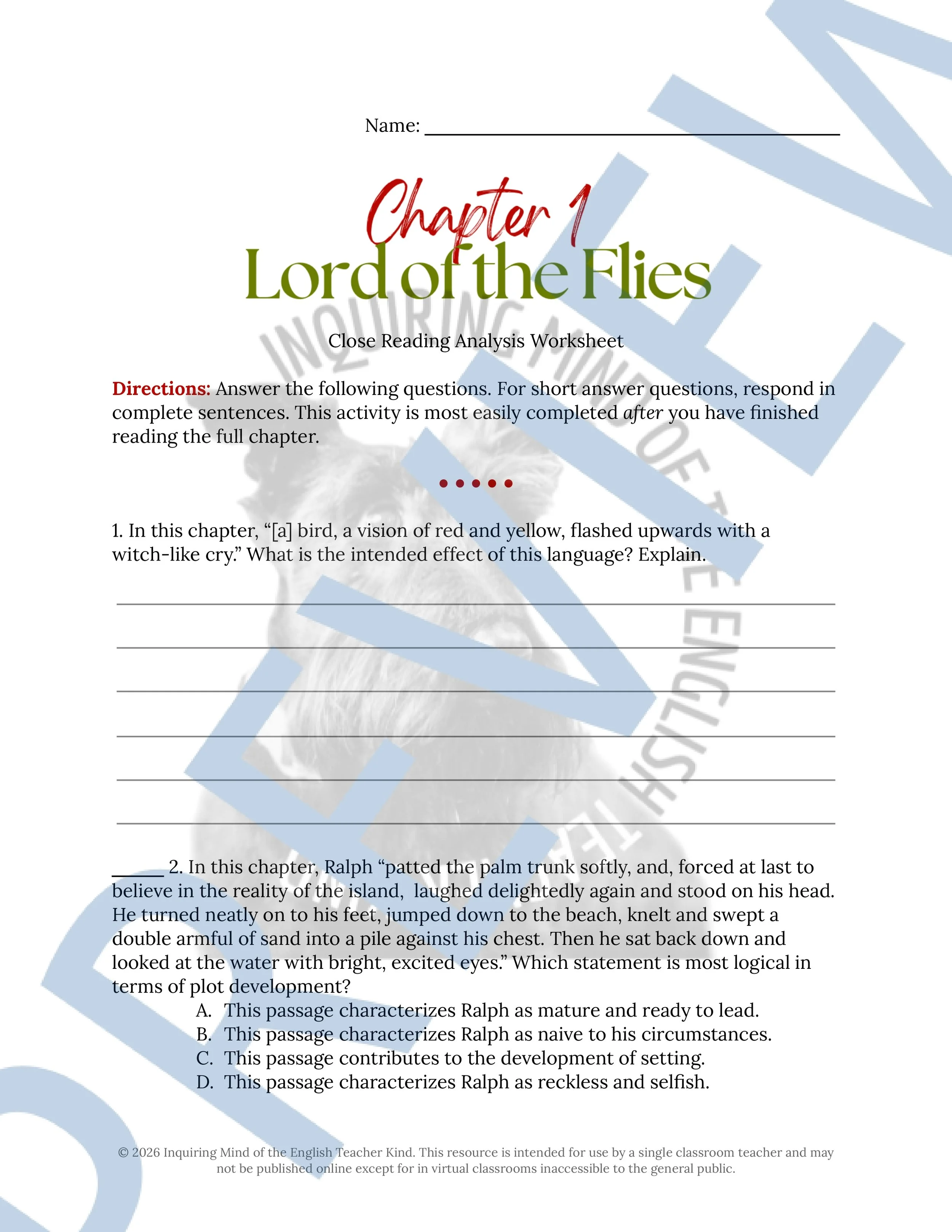 Lord of the Flies Chapter 1 Close Reading Analysis Worksheet (1).jpg