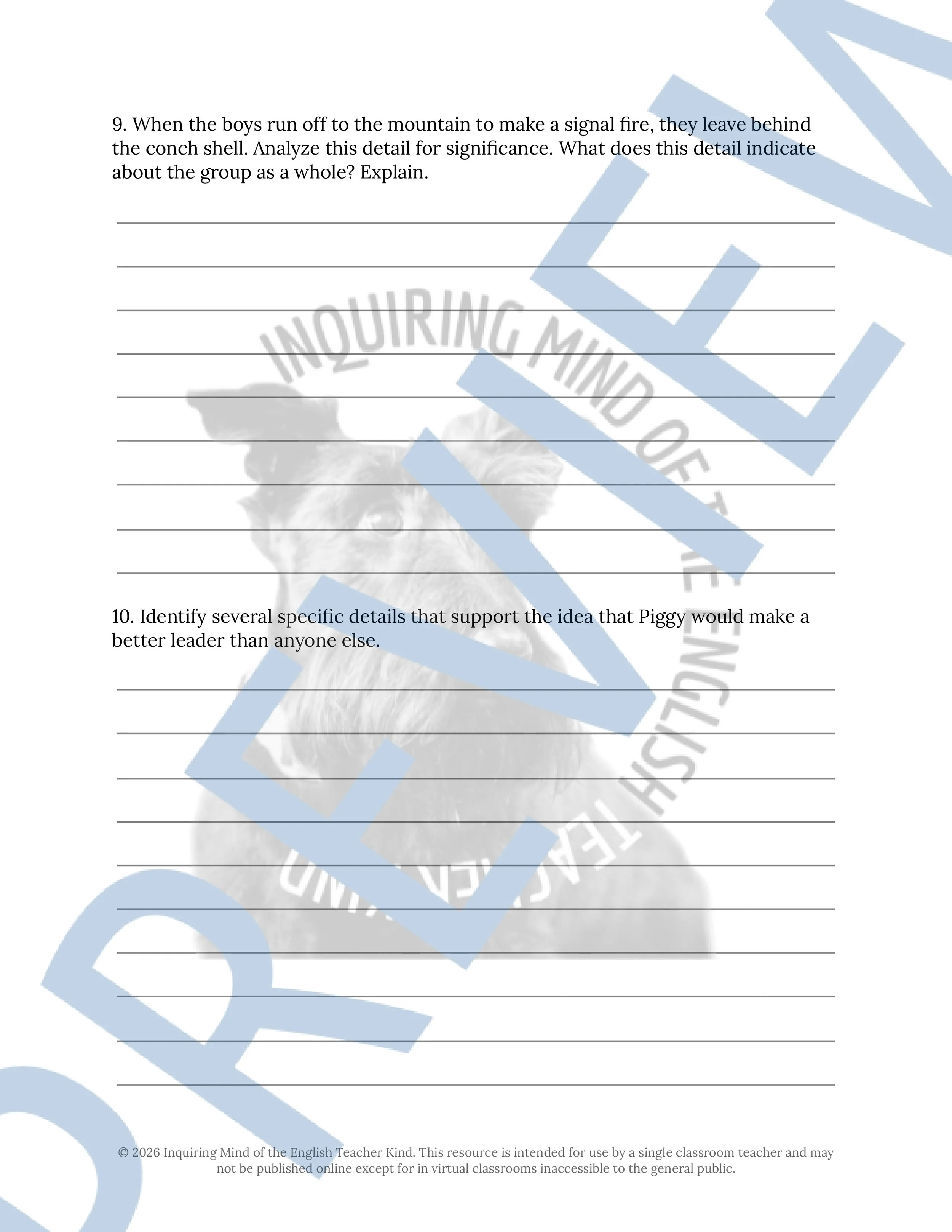 Lord of the Flies Chapter 2 Close Reading Analysis Worksheet (4).jpg