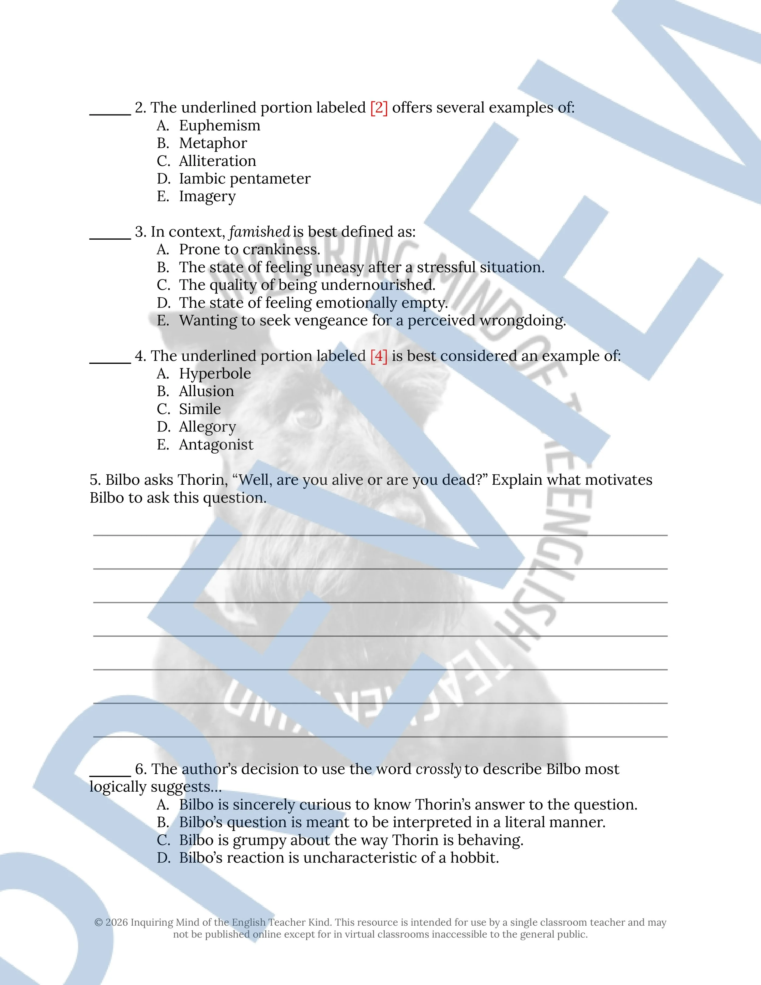 The Hobbit Chapter 10 Close Reading Analysis Worksheet (2).jpg