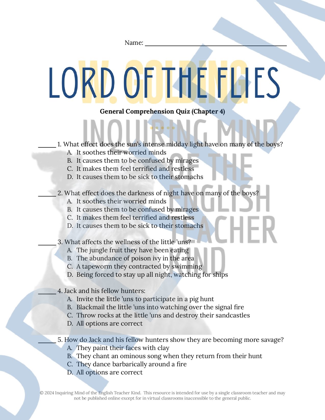 Lord of the Flies Chapter 4 Quiz and Answer Key (1).jpg