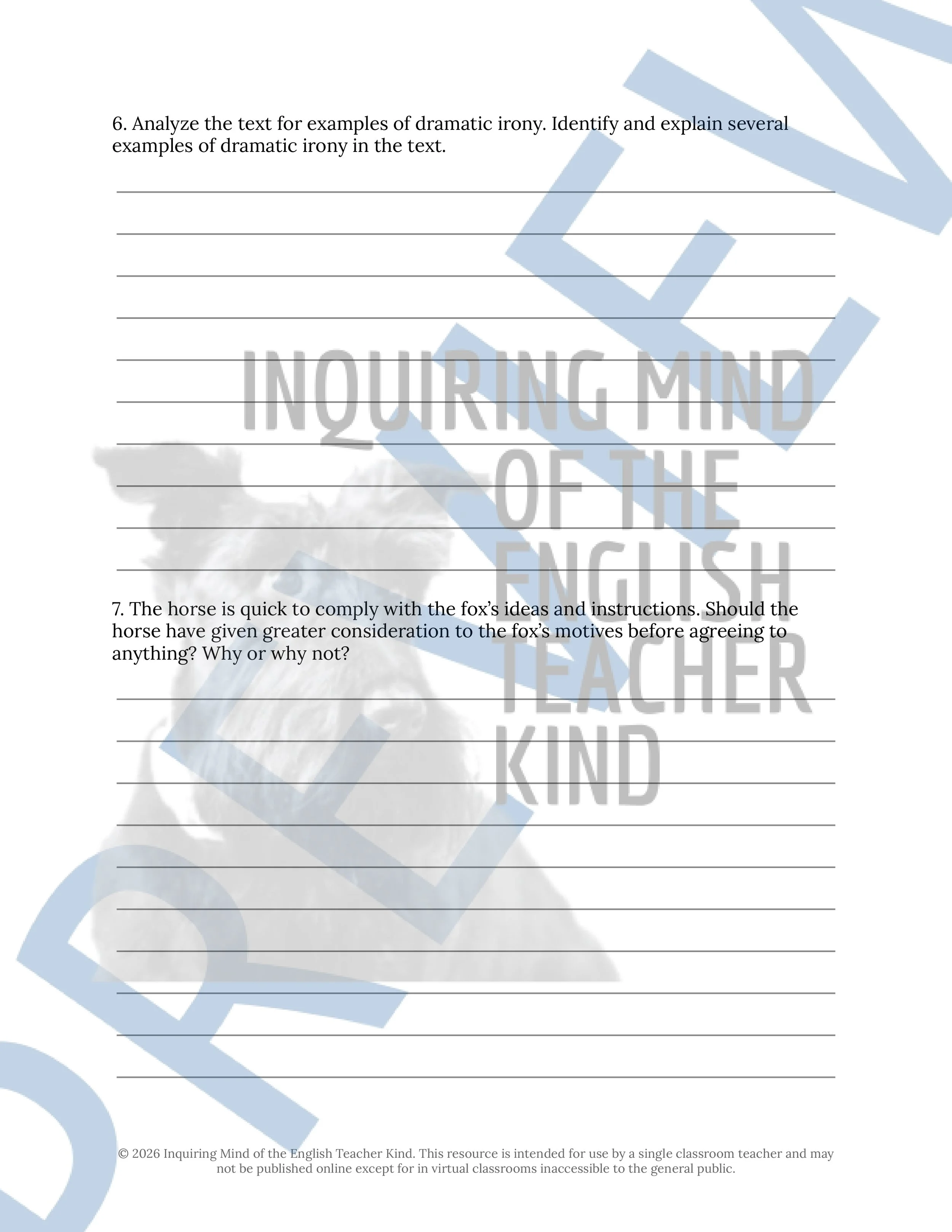 High School Creative Writing Project on Drafting Ironic Fiction - Short Stories (14).jpg
