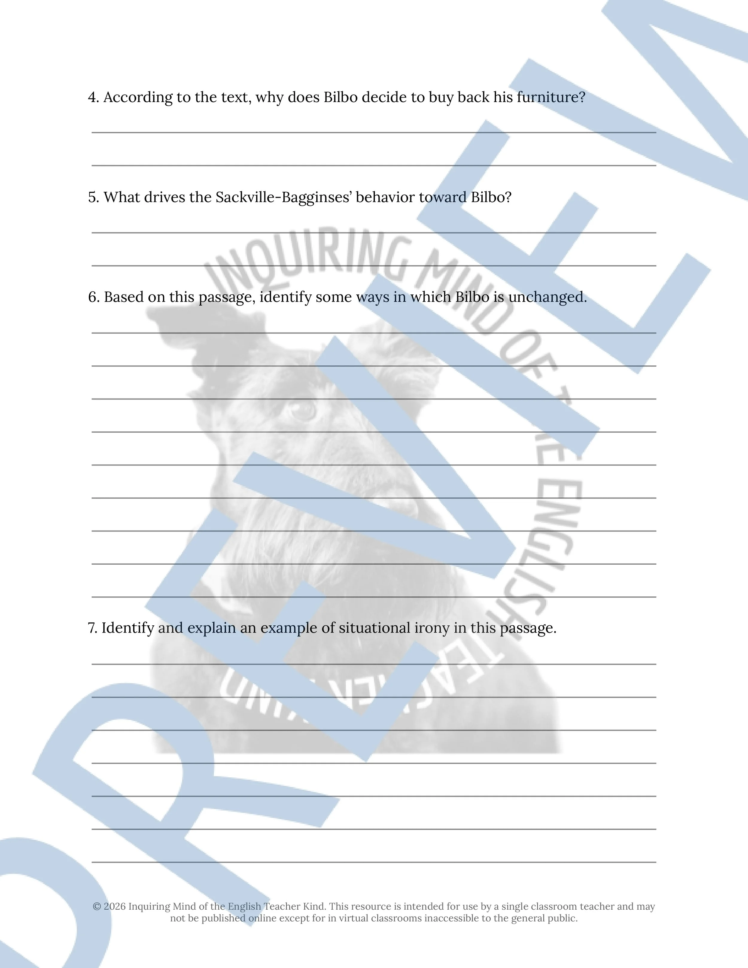 The Hobbit Chapter 19 Close Reading Analysis Worksheet (2).jpg