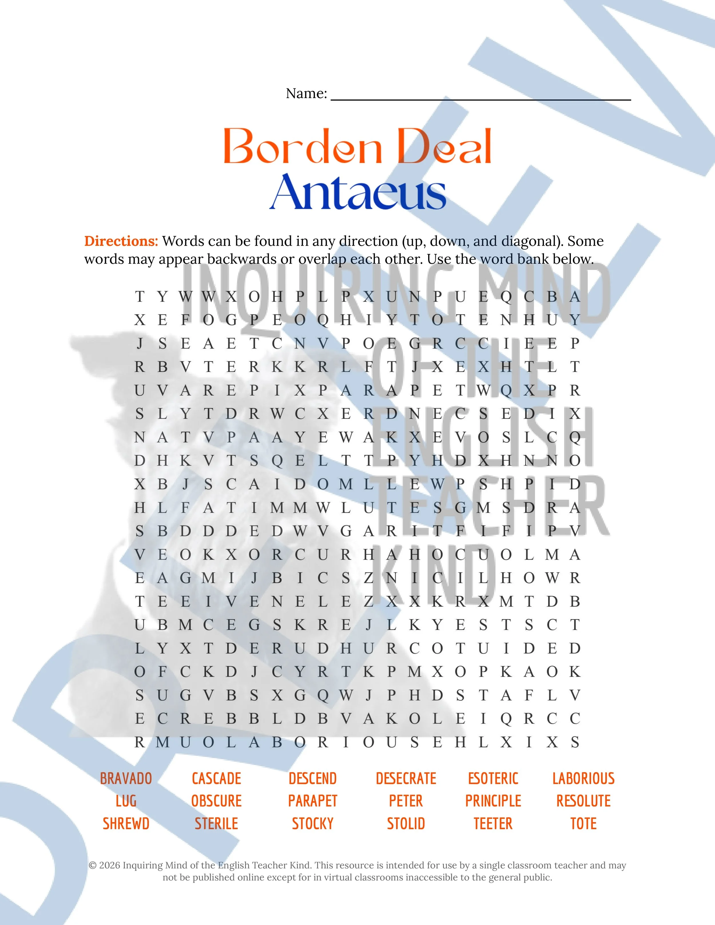 Antaeus by Borden Deal Vocabulary Activities (3).jpg