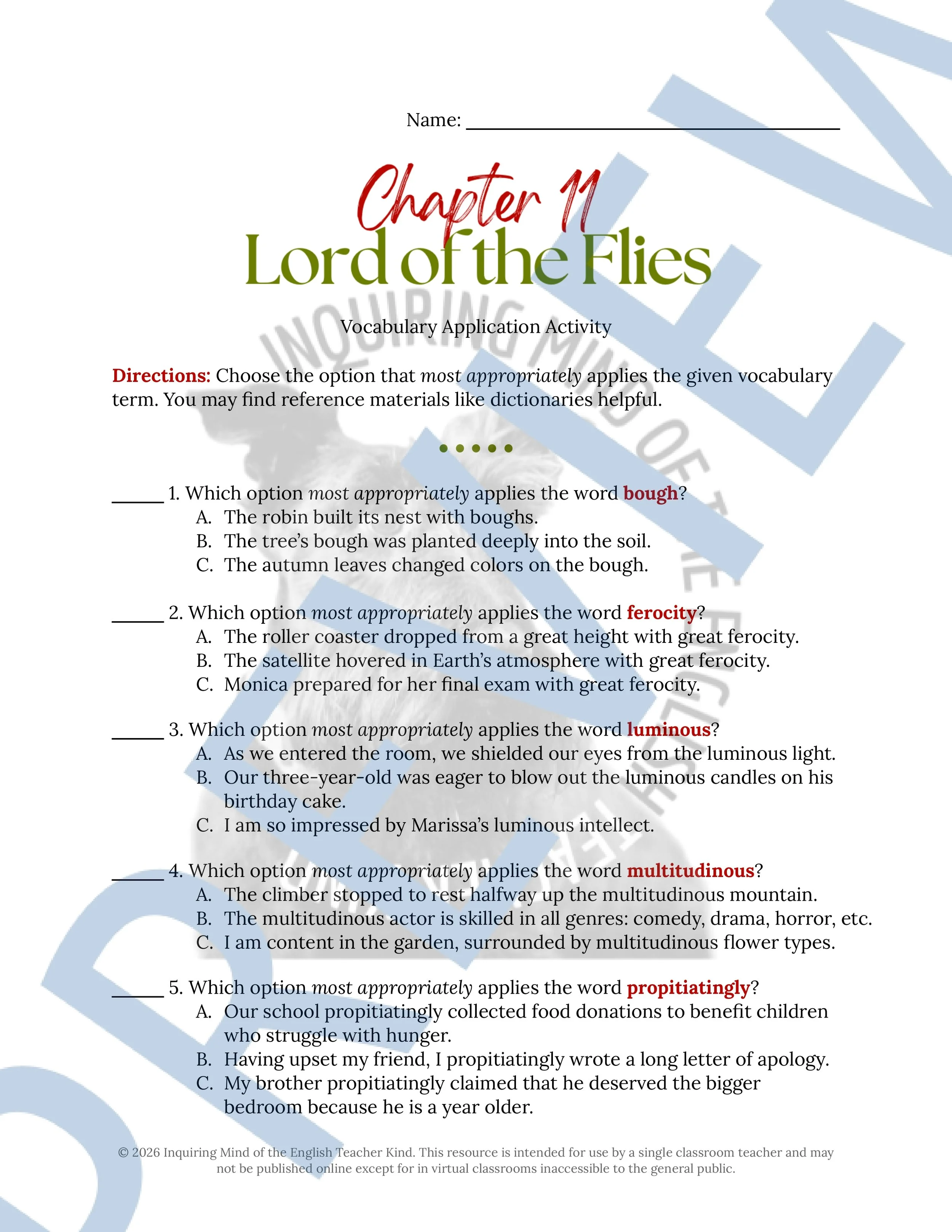 Lord of the Flies Chapter 11 Vocabulary Activities (1).jpg
