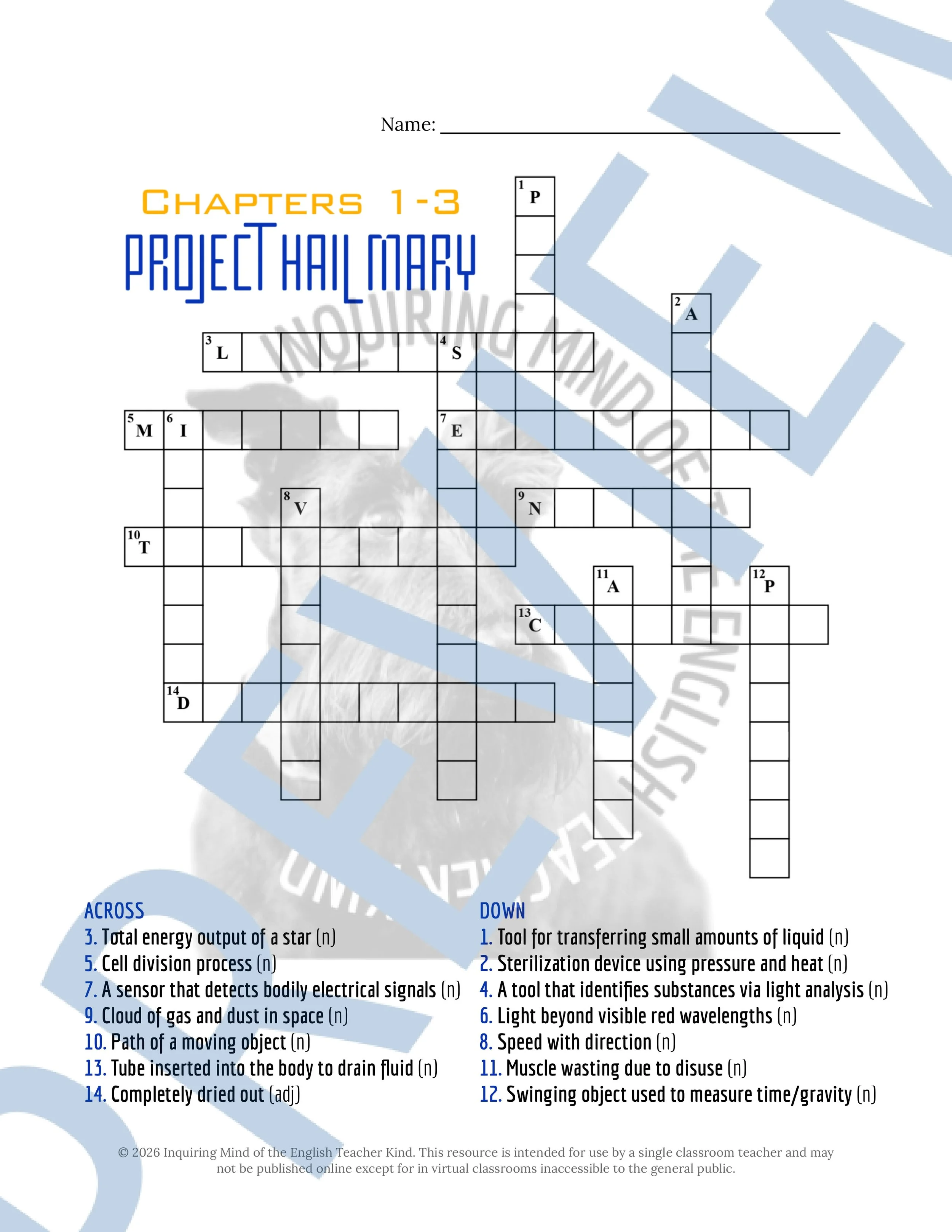 Project Hail Mary Chapters 1, 2, and 3 Vocabulary Activities (3).jpg