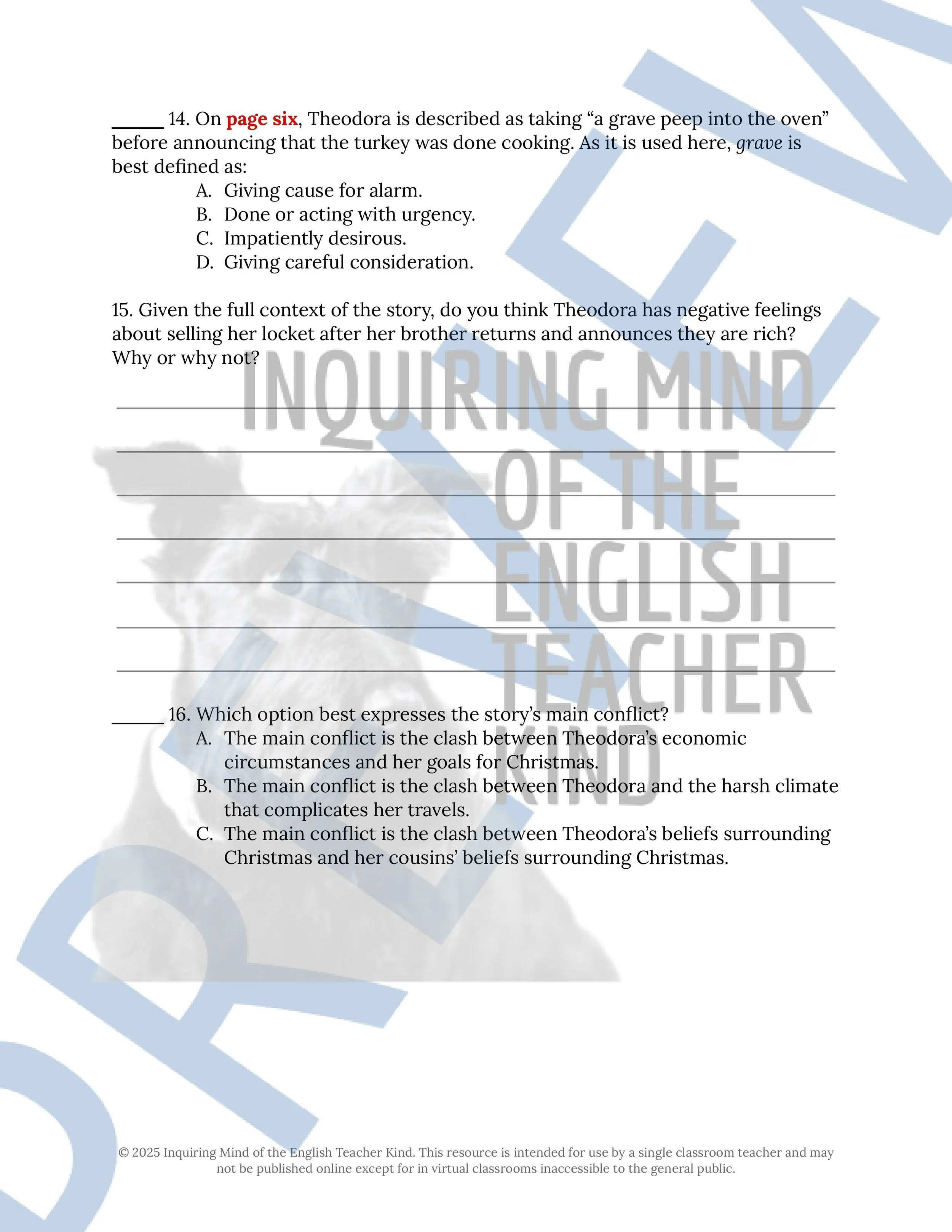 Christmas at Red Butte Close Reading Analysis Worksheet (5).jpg