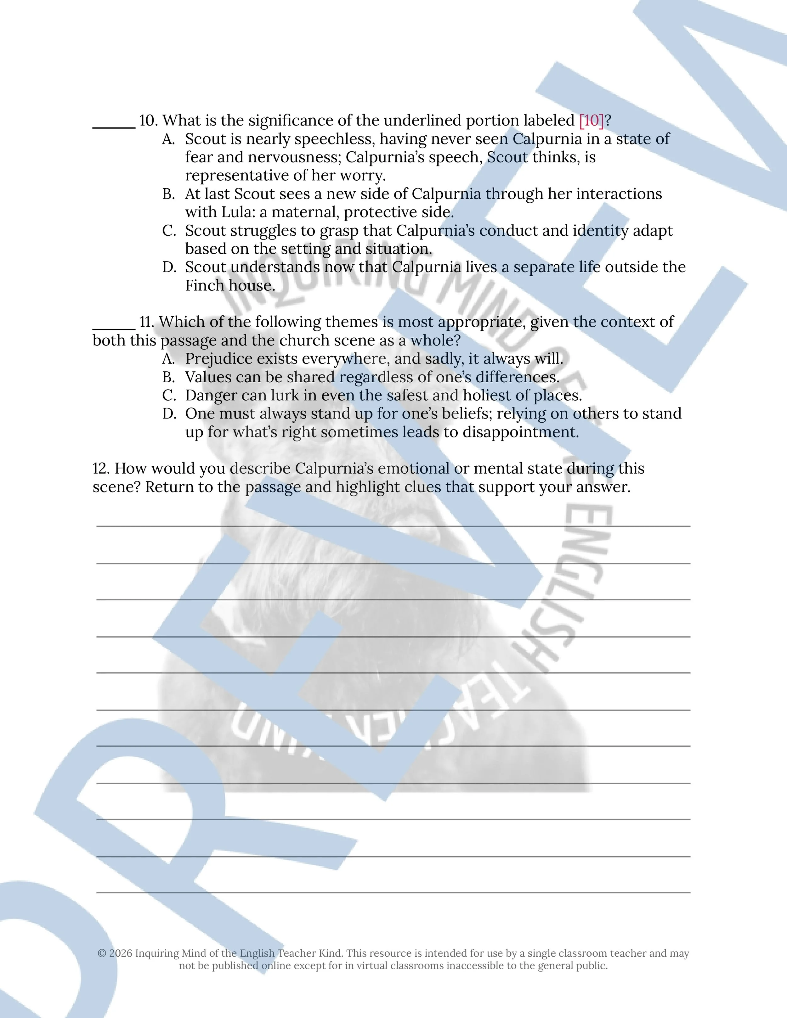 To Kill a Mockingbird Chapter 12 Close Reading Analysis Worksheet (4).jpg