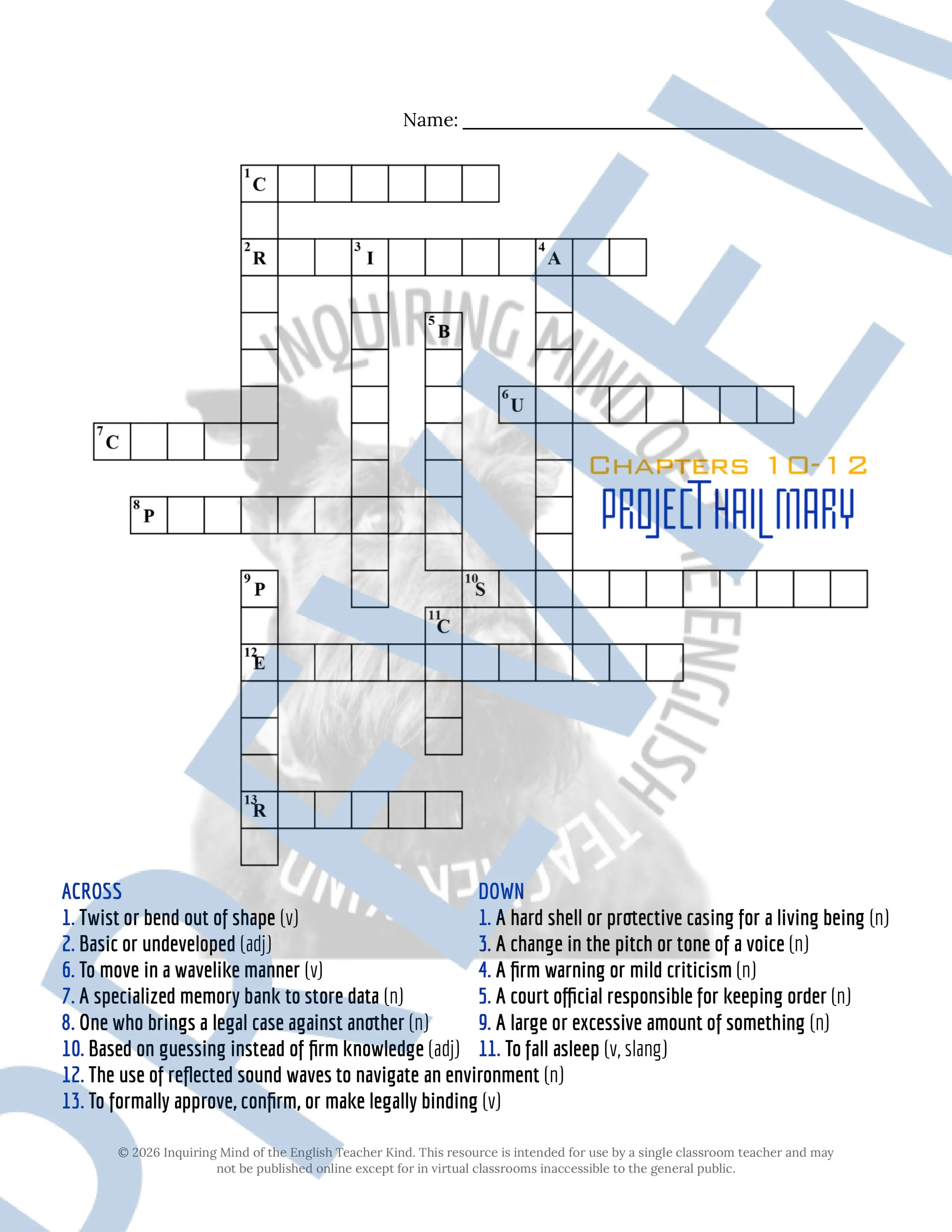 Project Hail Mary Chapters 10, 11, and 12 Vocabulary Activities (3).jpg