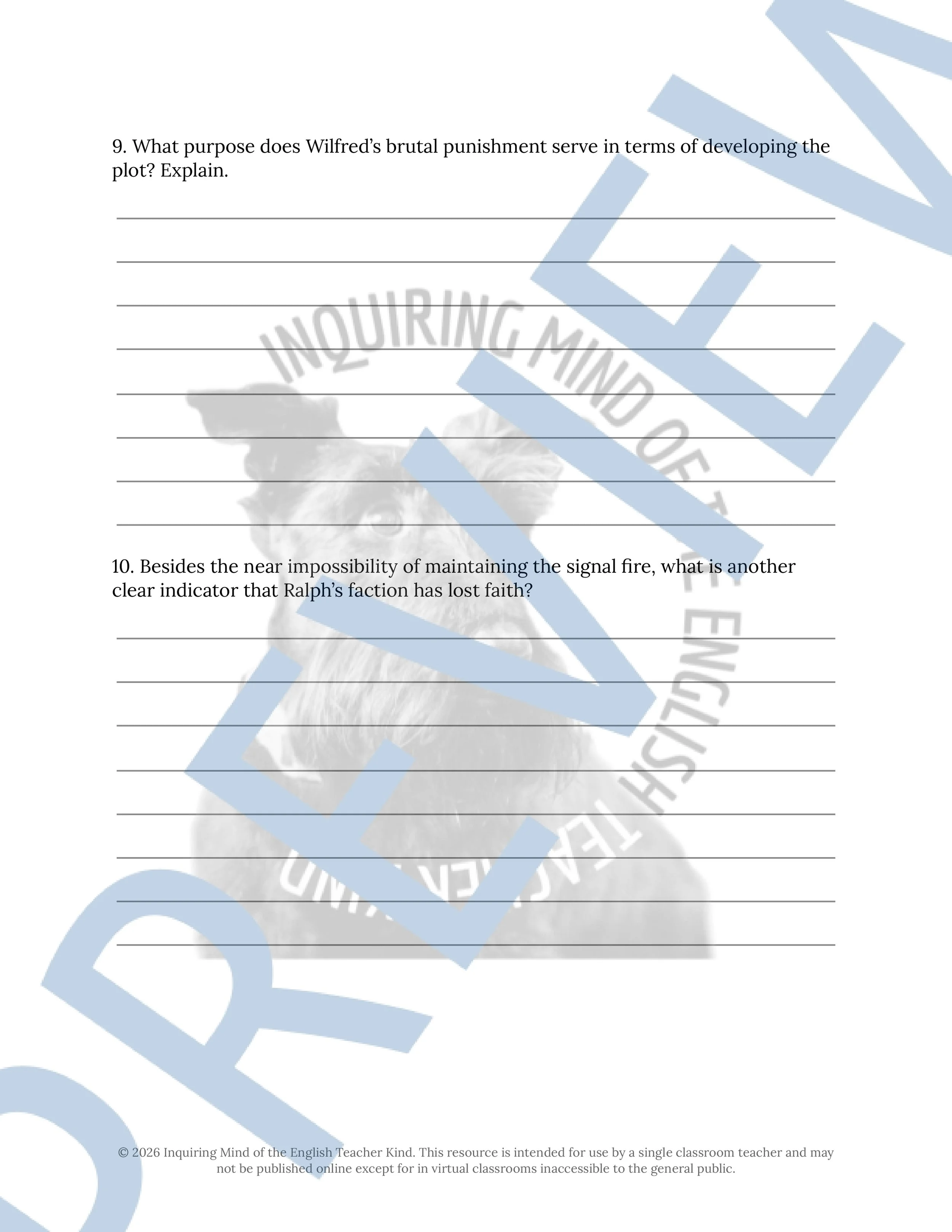 Lord of the Flies Chapter 10 Close Reading Analysis Worksheet (4).jpg