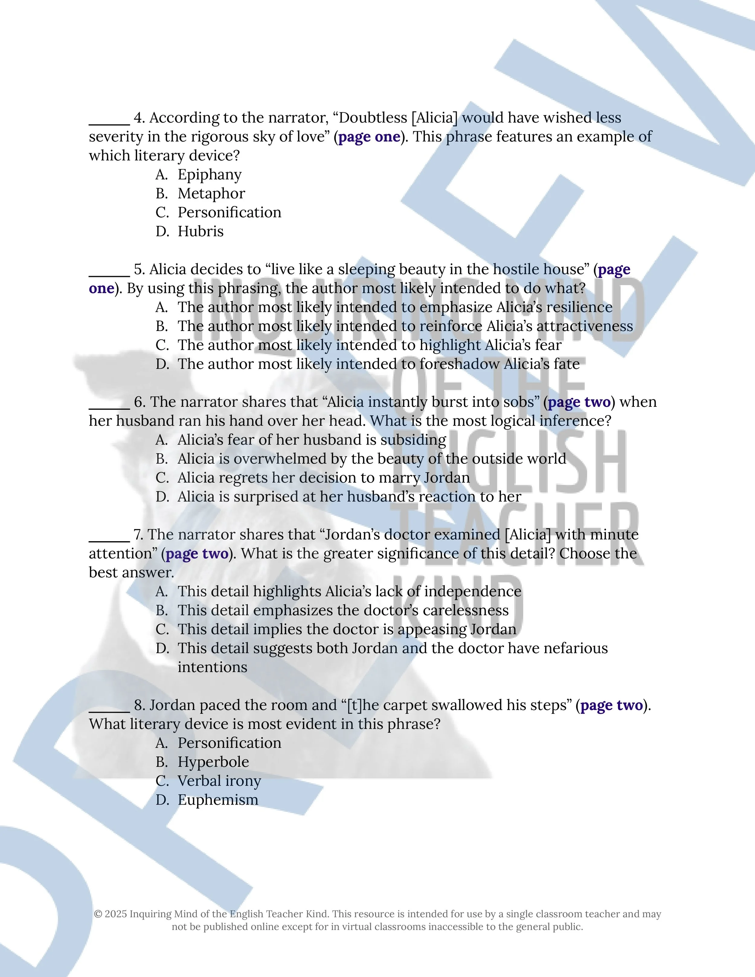 The Feather Pillow Close Reading Analysis Activities (2).jpg