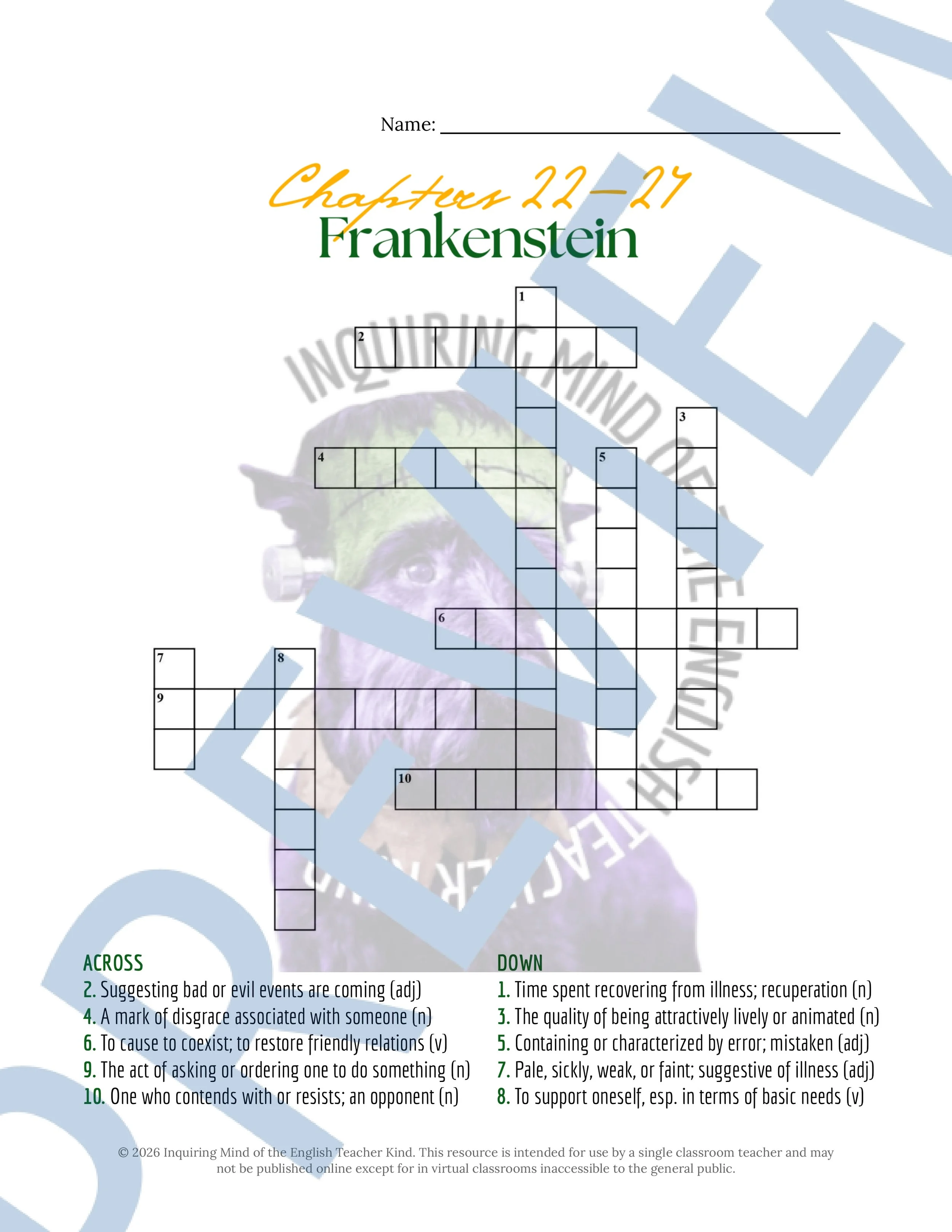 Frankenstein Chapters 22, 23, and 24 Vocabulary Activities (3).jpg