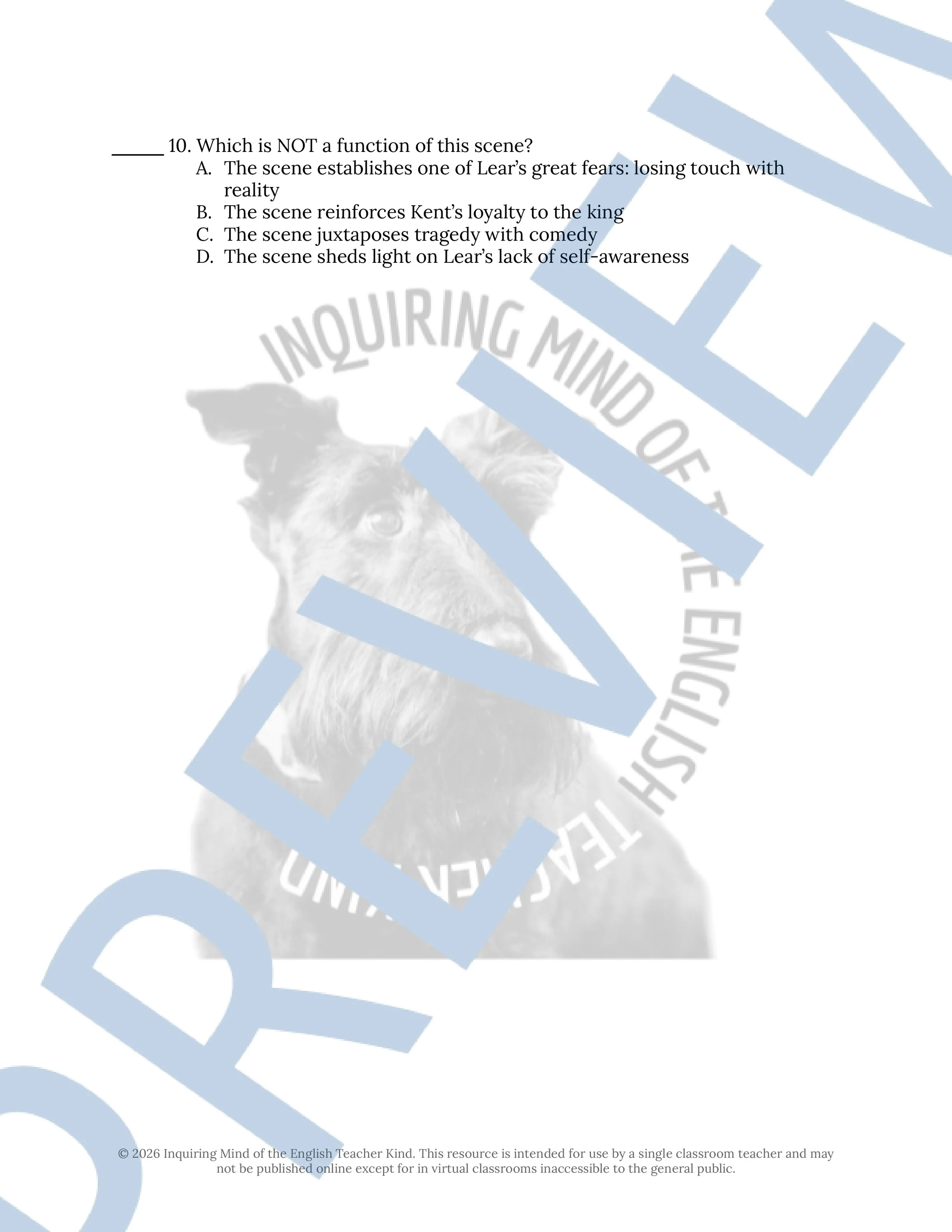 King Lear Act 1 Scene 5 Close Reading Analysis Worksheet (3).jpg