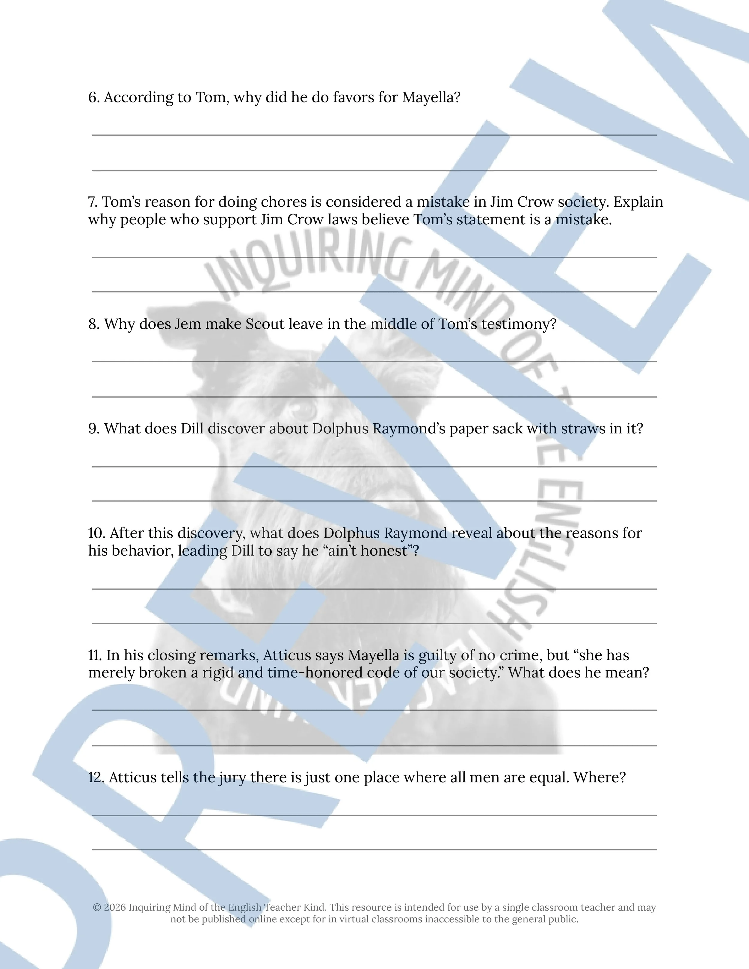 To Kill a Mockingbird Chapters 19 and 20 Quiz and Answer Key (5).jpg