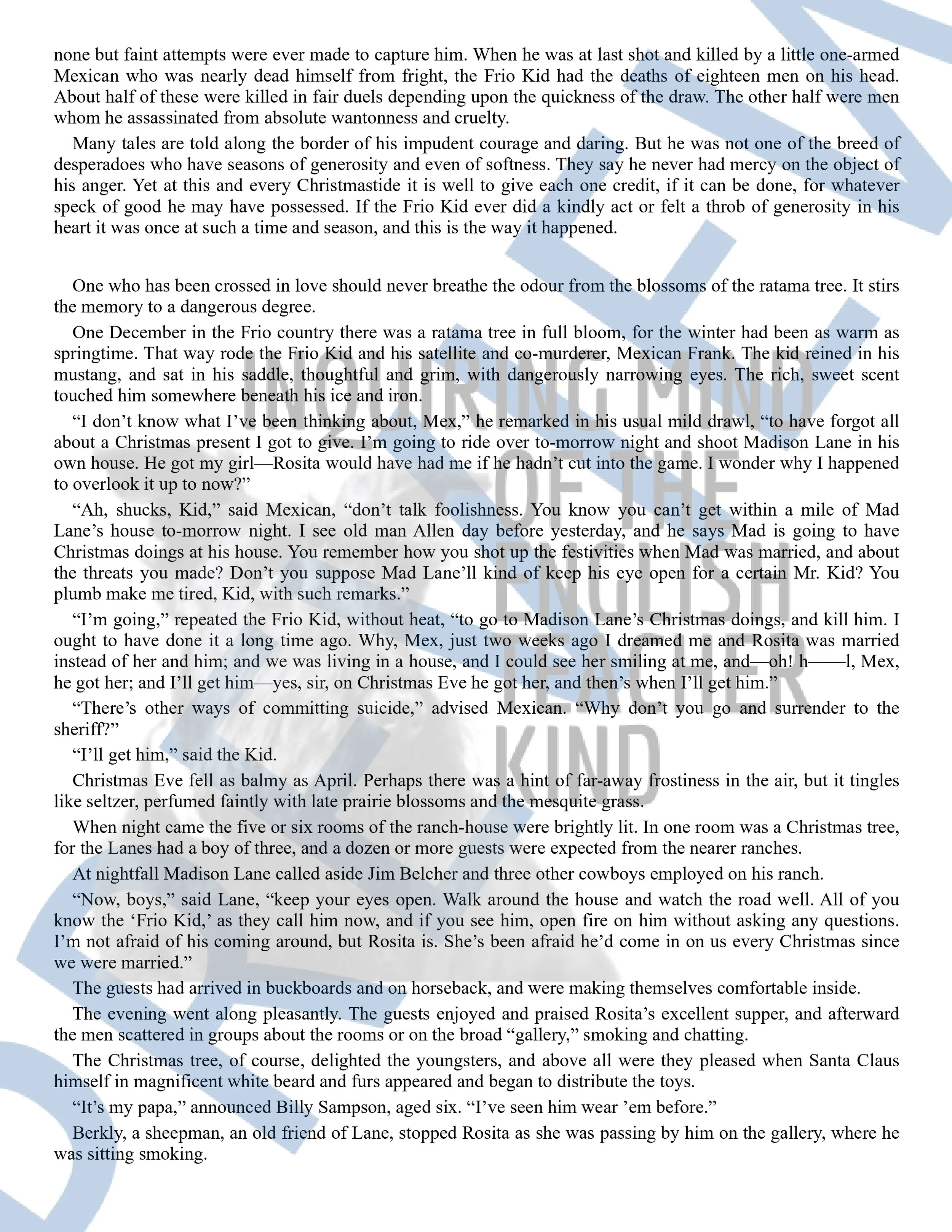 A Chaparral Christmas Gift by O. Henry Quiz and Answer Key (4).jpg